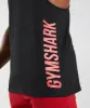 Gymshark Slice Stringer - Black sold by Gymshark