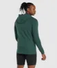Gymshark Critical 2.0 Zip Up Hoodie - Dark Green sold by Gymshark
