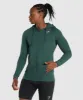 Gymshark Critical 2.0 Zip Up Hoodie - Dark Green sold by Gymshark