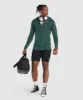 Gymshark Critical 2.0 Zip Up Hoodie - Dark Green sold by Gymshark