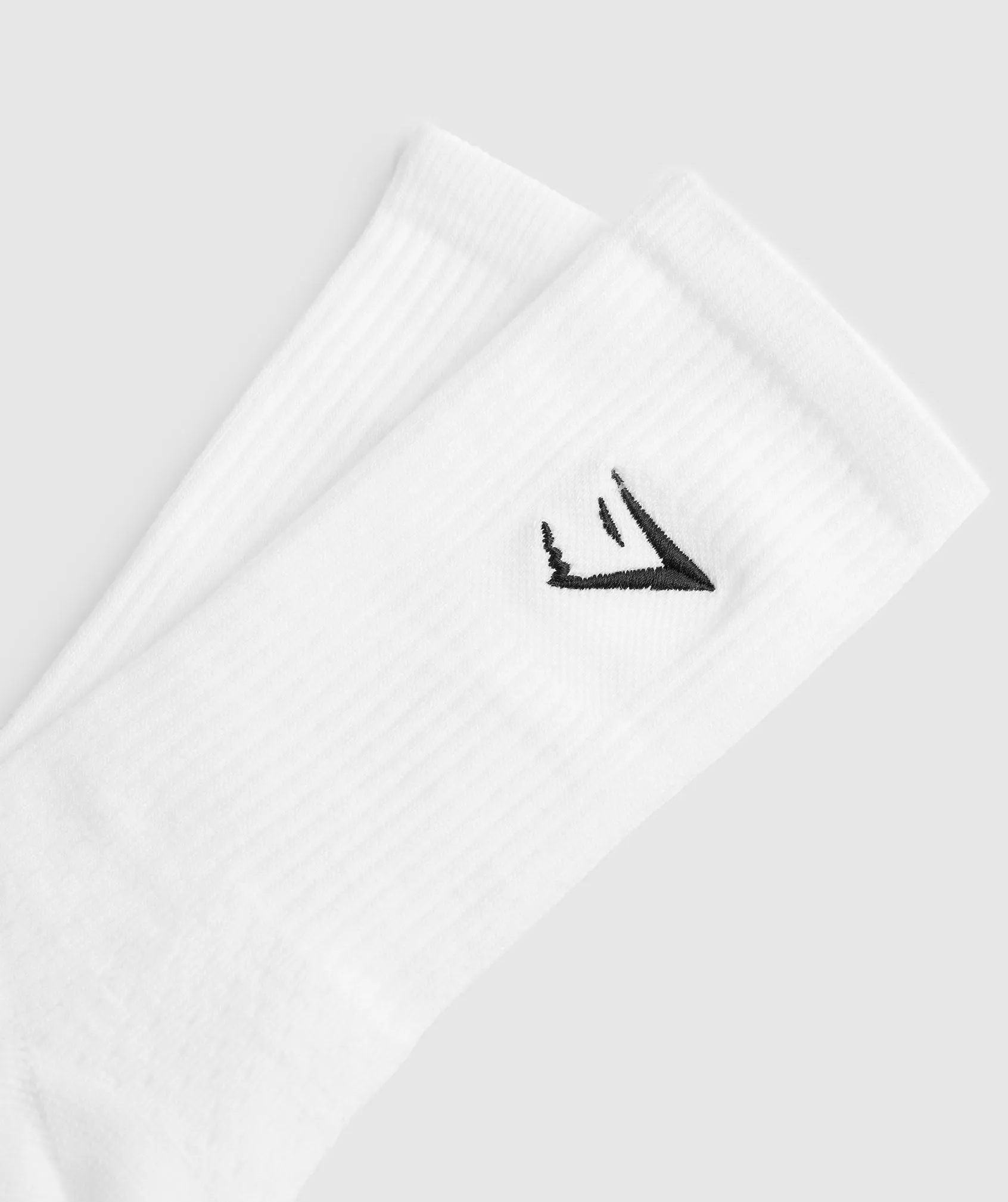 Gymshark Premium Sharkhead Crew Sock - White sold by Gymshark product image thumbnail 3