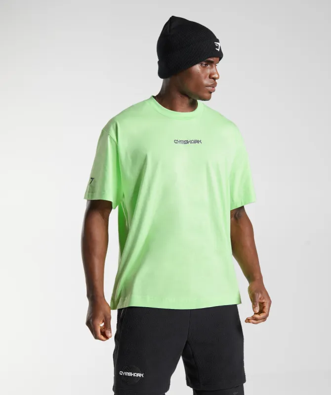 Gymshark Vibes T-Shirt - Bright Mint made by Gymshark