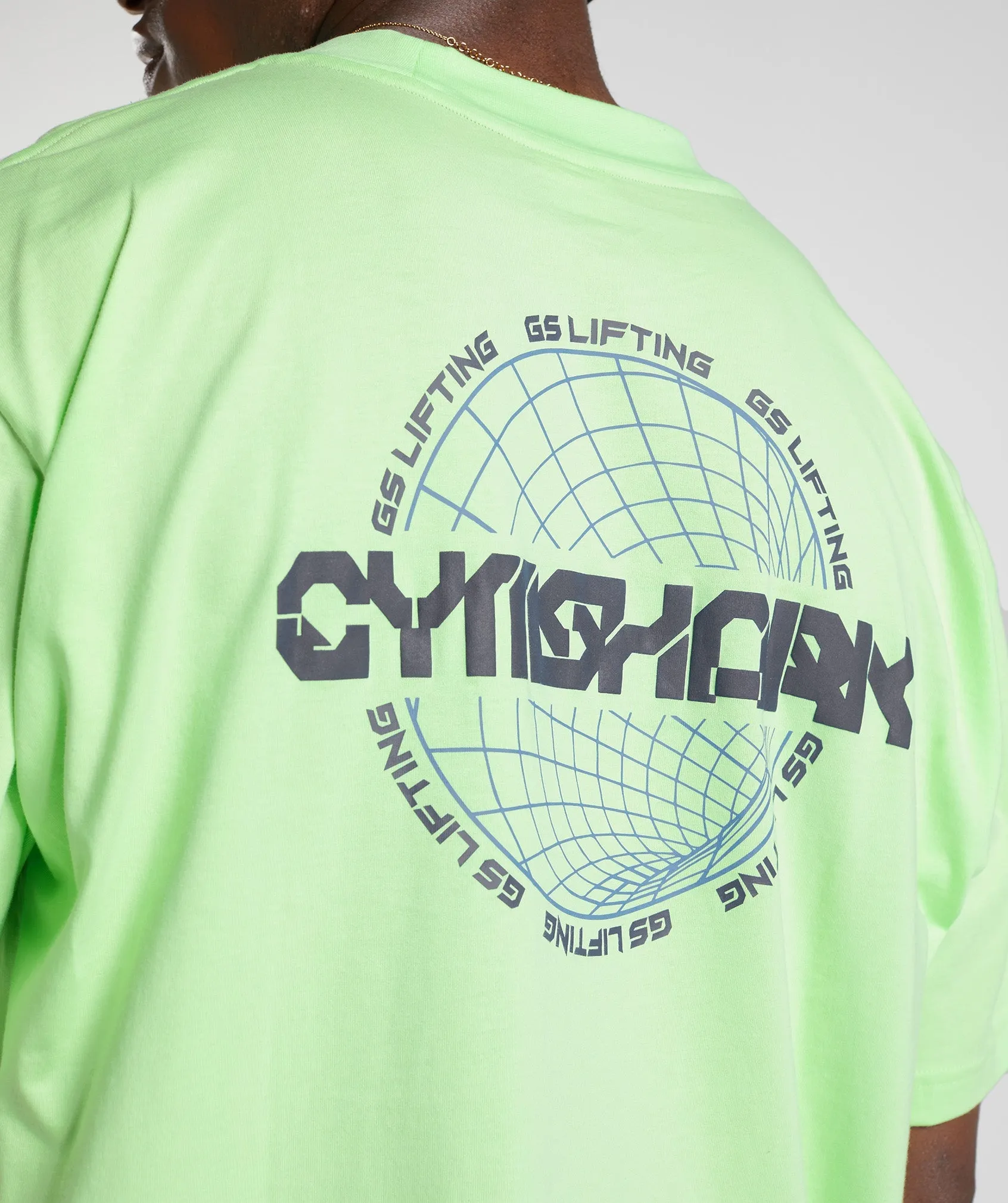 Gymshark Vibes T-Shirt - Bright Mint sold by Gymshark product image thumbnail 3