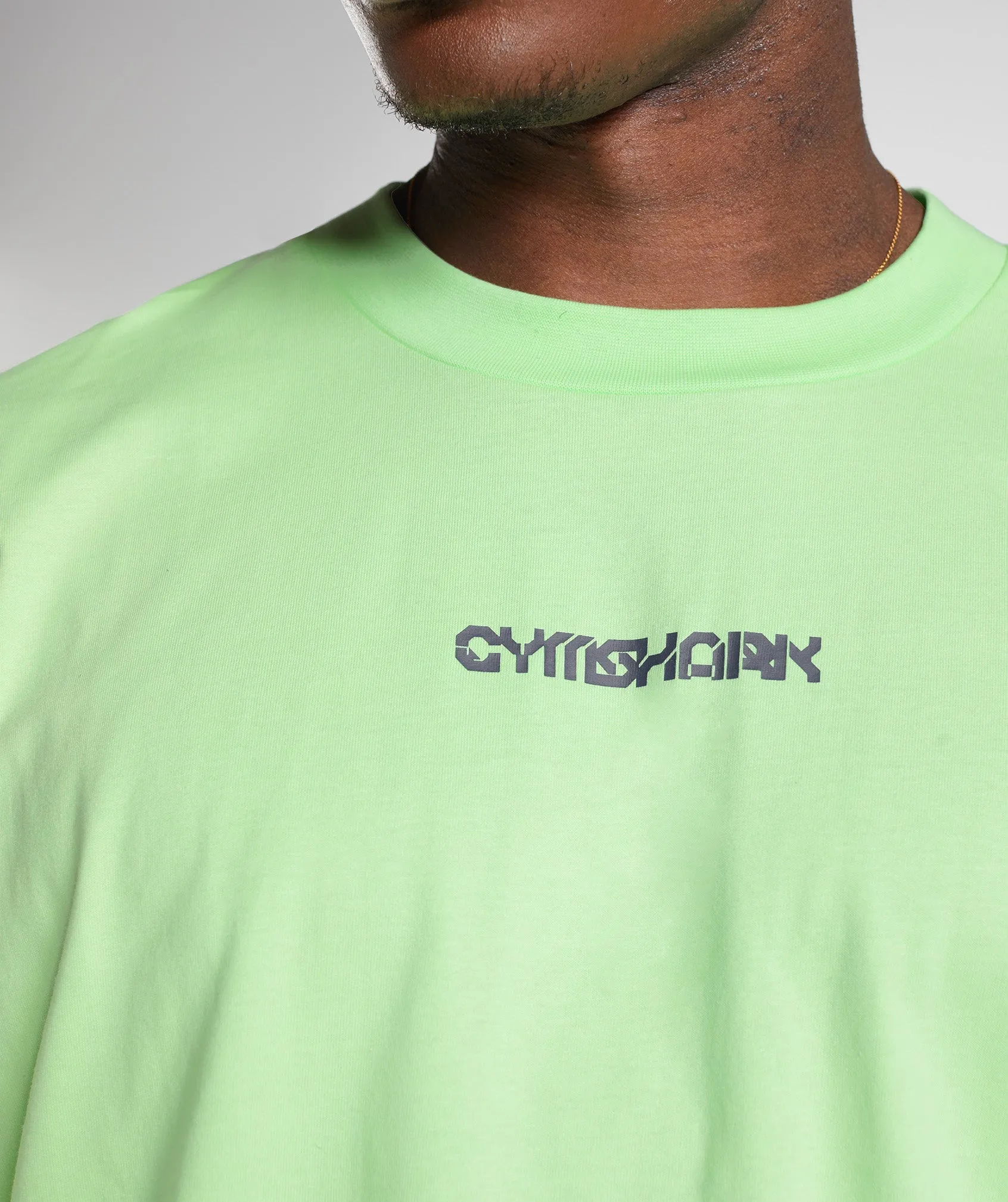 Gymshark Vibes T-Shirt - Bright Mint sold by Gymshark product image thumbnail 5
