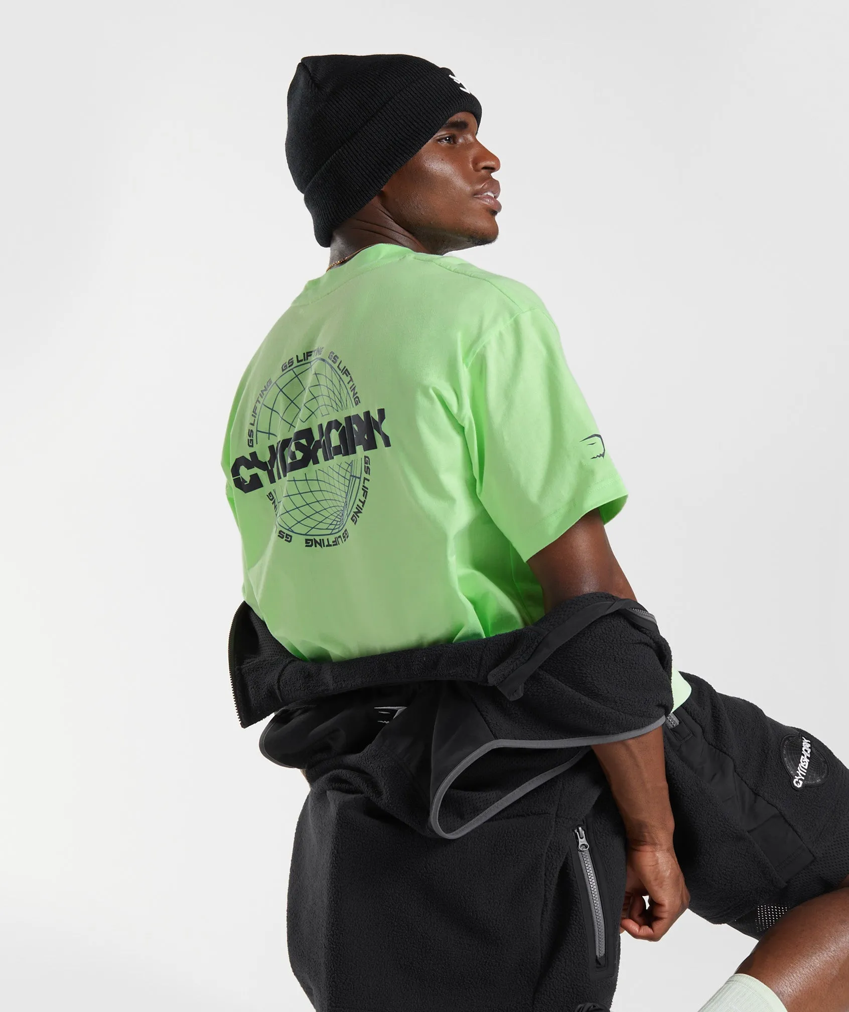 Gymshark Vibes T-Shirt - Bright Mint sold by Gymshark product image thumbnail 4