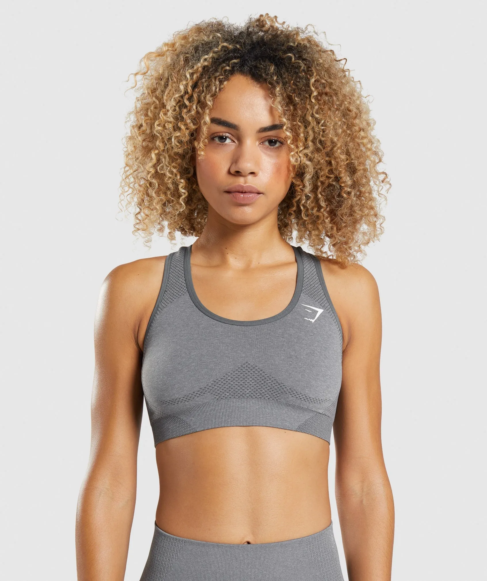 Gymshark Vital Sports Bra - Smokey Grey Marl sold by Gymshark