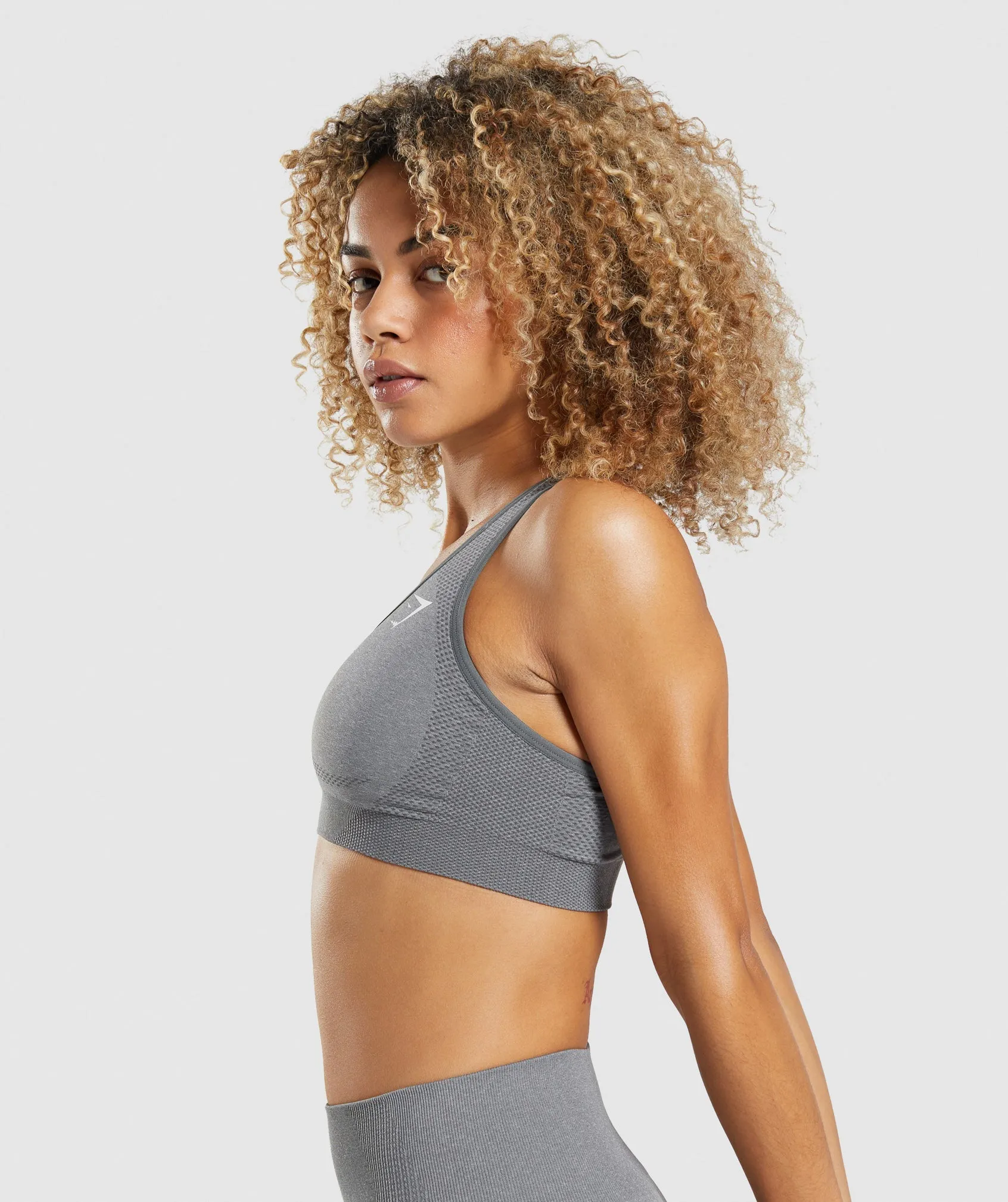Gymshark Vital Sports Bra - Smokey Grey Marl sold by Gymshark product image thumbnail 3