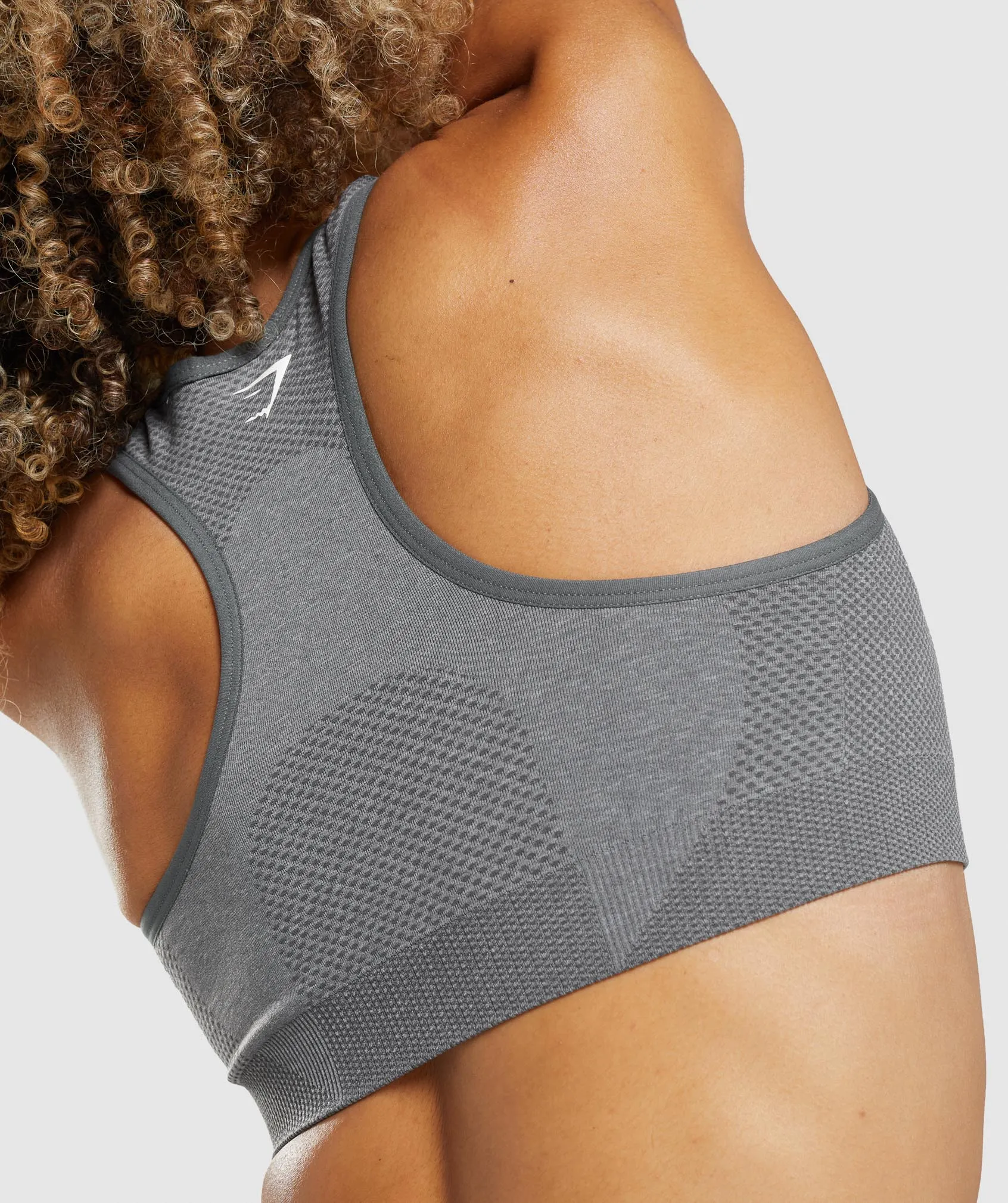 Gymshark Vital Sports Bra - Smokey Grey Marl sold by Gymshark product image thumbnail 5