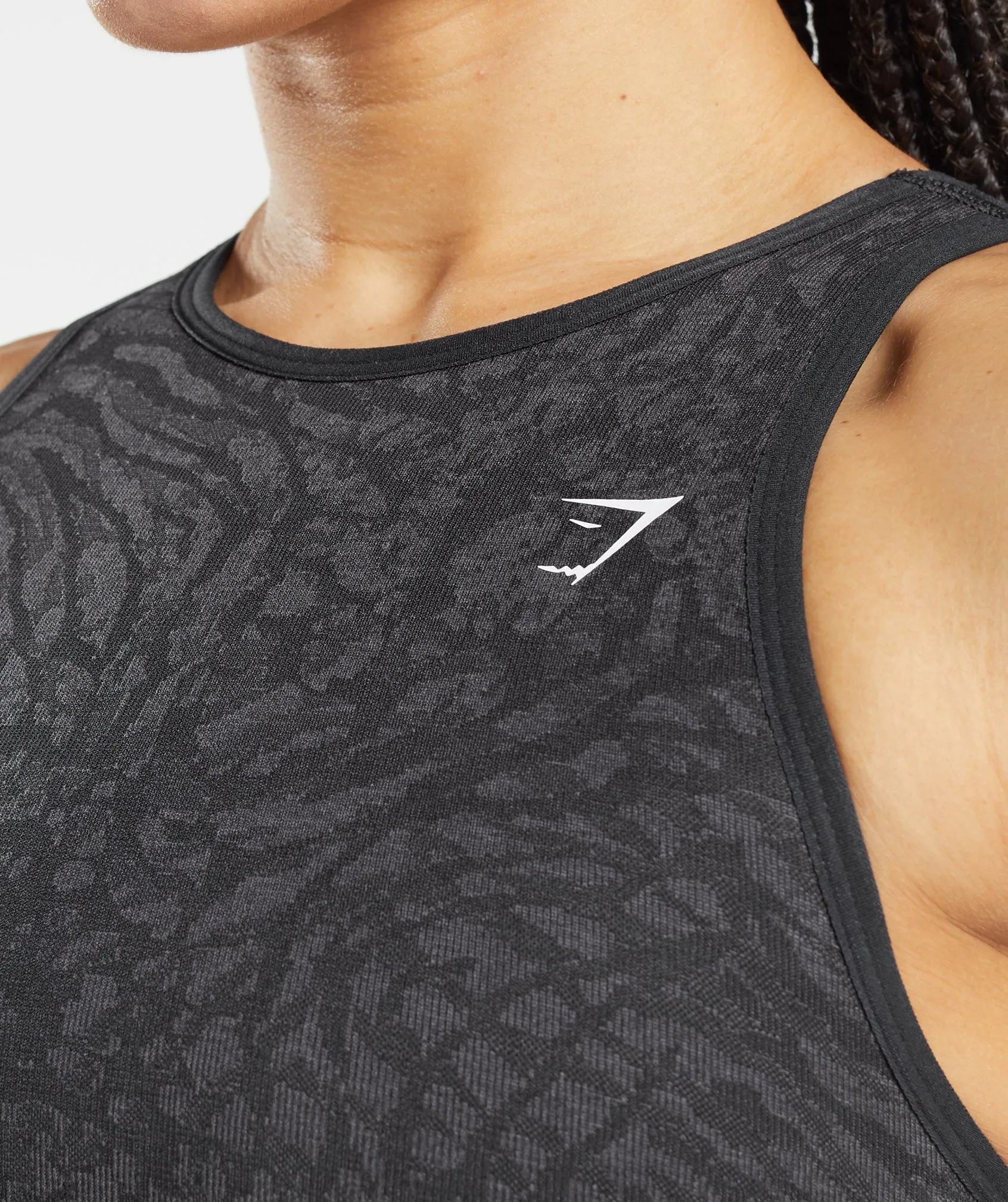 Gymshark Adapt Animal Seamless Sports Bra - Wild | Black sold by Gymshark product image thumbnail 5