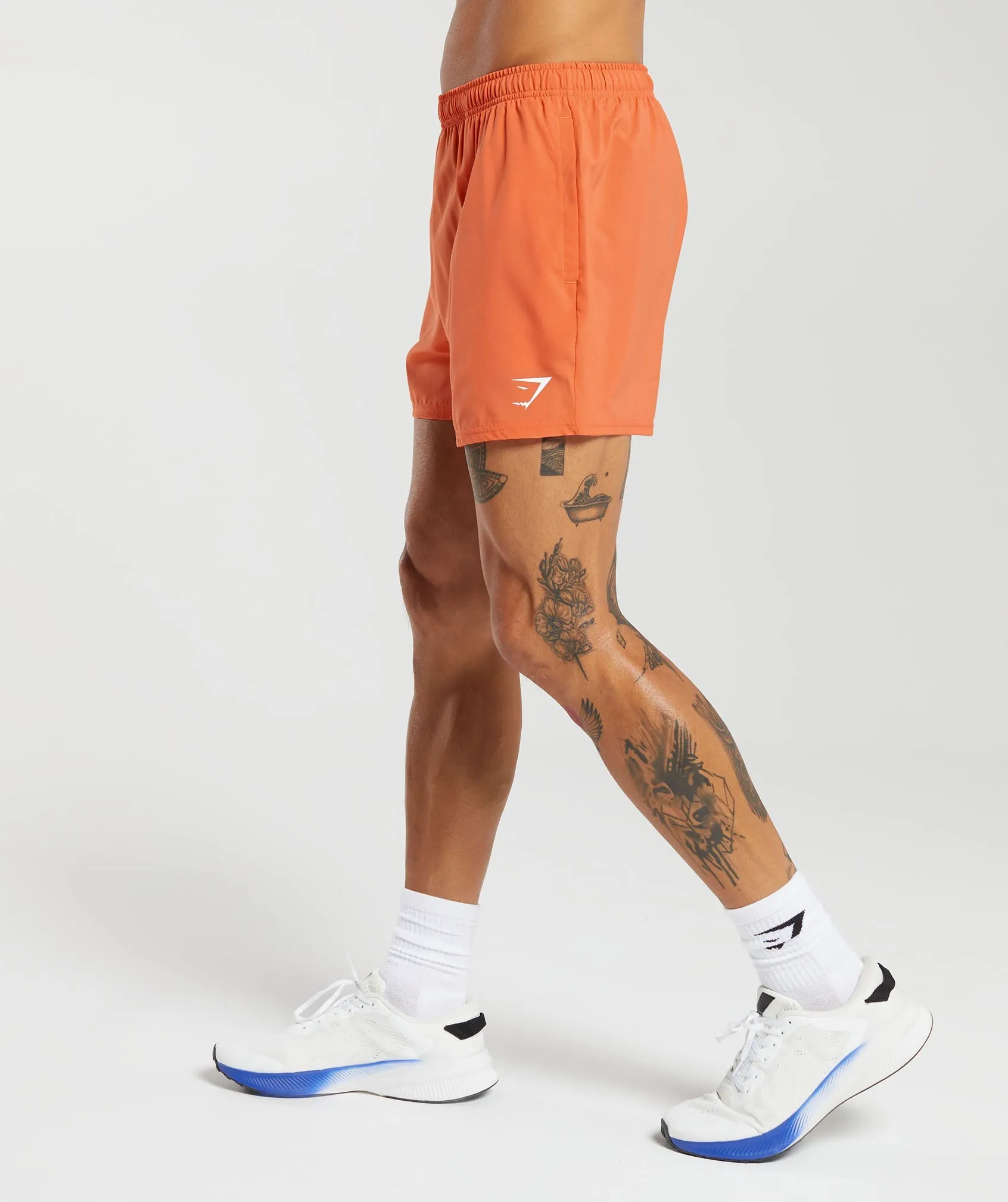 Gymshark Arrival 5" Shorts - Ignite Orange sold by Gymshark product image thumbnail 3