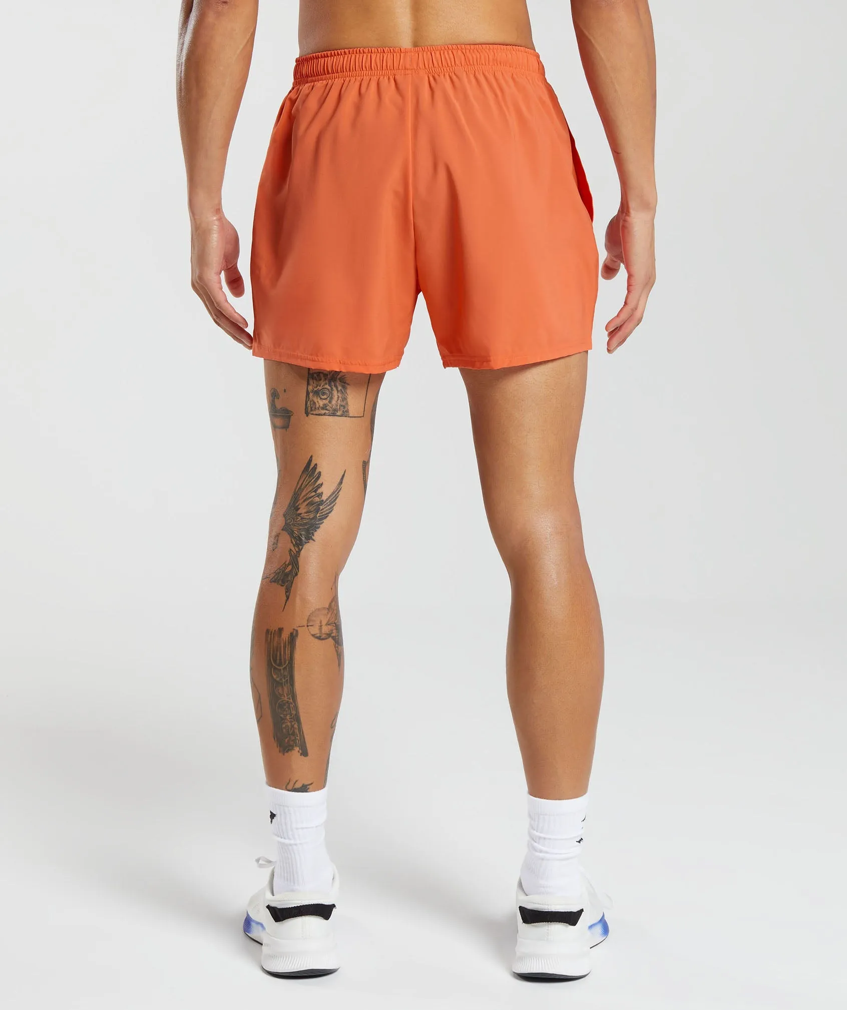 Gymshark Arrival 5" Shorts - Ignite Orange sold by Gymshark product image thumbnail 2