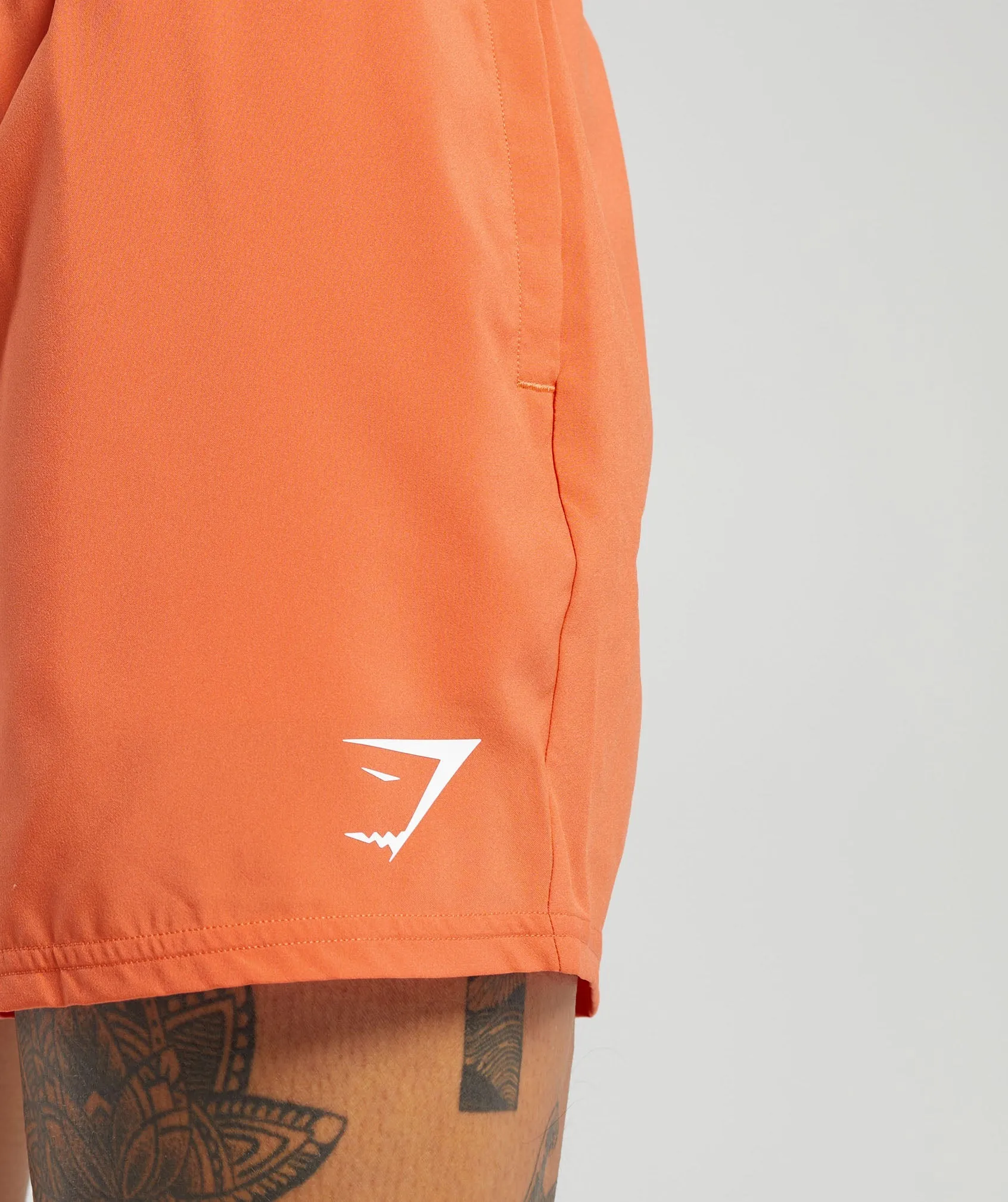 Gymshark Arrival 5" Shorts - Ignite Orange sold by Gymshark product image thumbnail 5