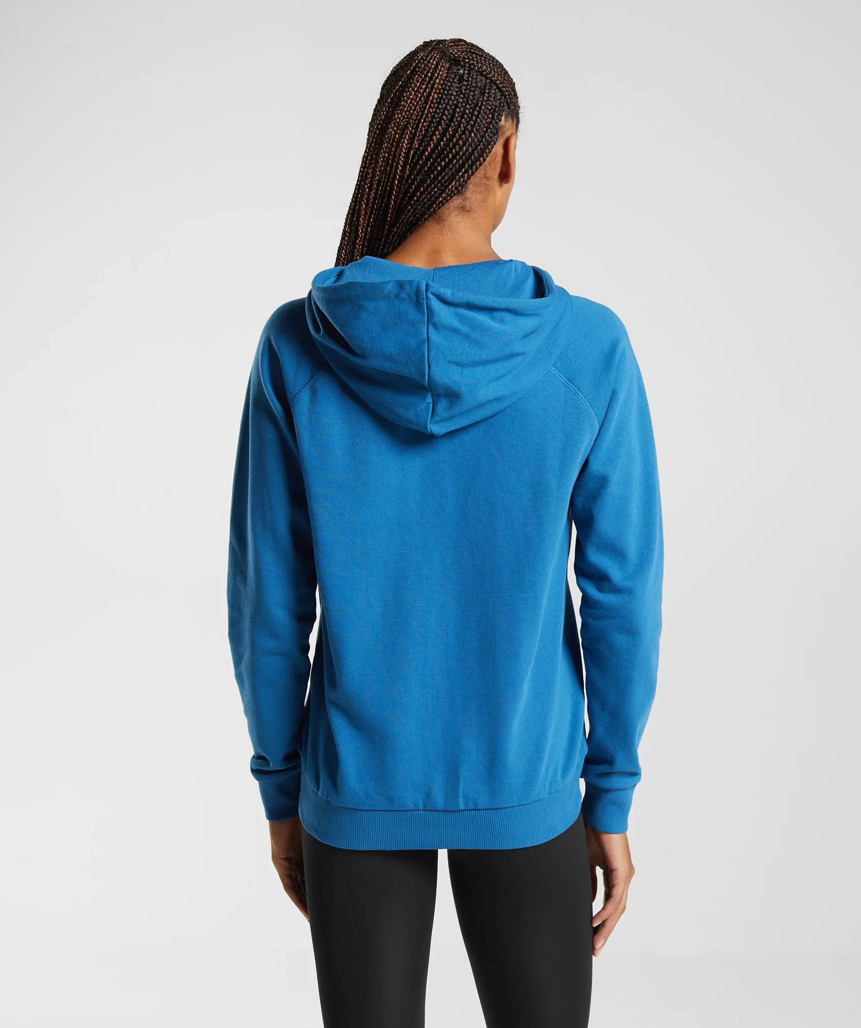 Gymshark Training Zip Hoodie - Lakeside Blue sold by Gymshark product image thumbnail 2
