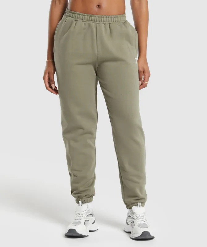 Gymshark Heavy Flex Graphic Jogger - Utility Green sold by Gymshark