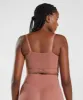 Gymshark Whitney Eyelash Knit Bandeau - Canyon Red sold by Gymshark