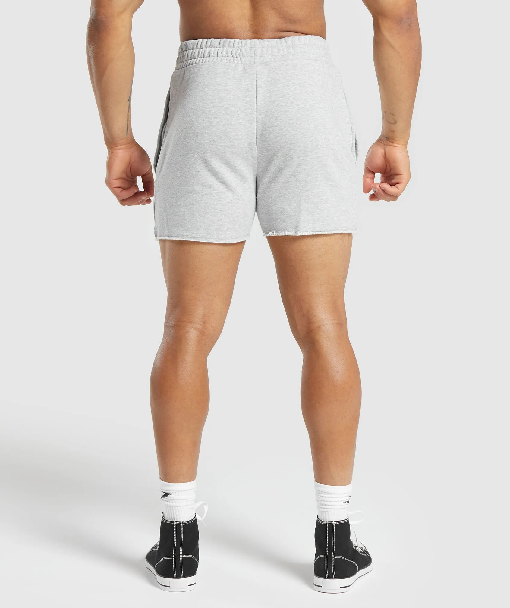 Gymshark Legacy Shorts - Light Grey Core Marl sold by Gymshark product image thumbnail 2