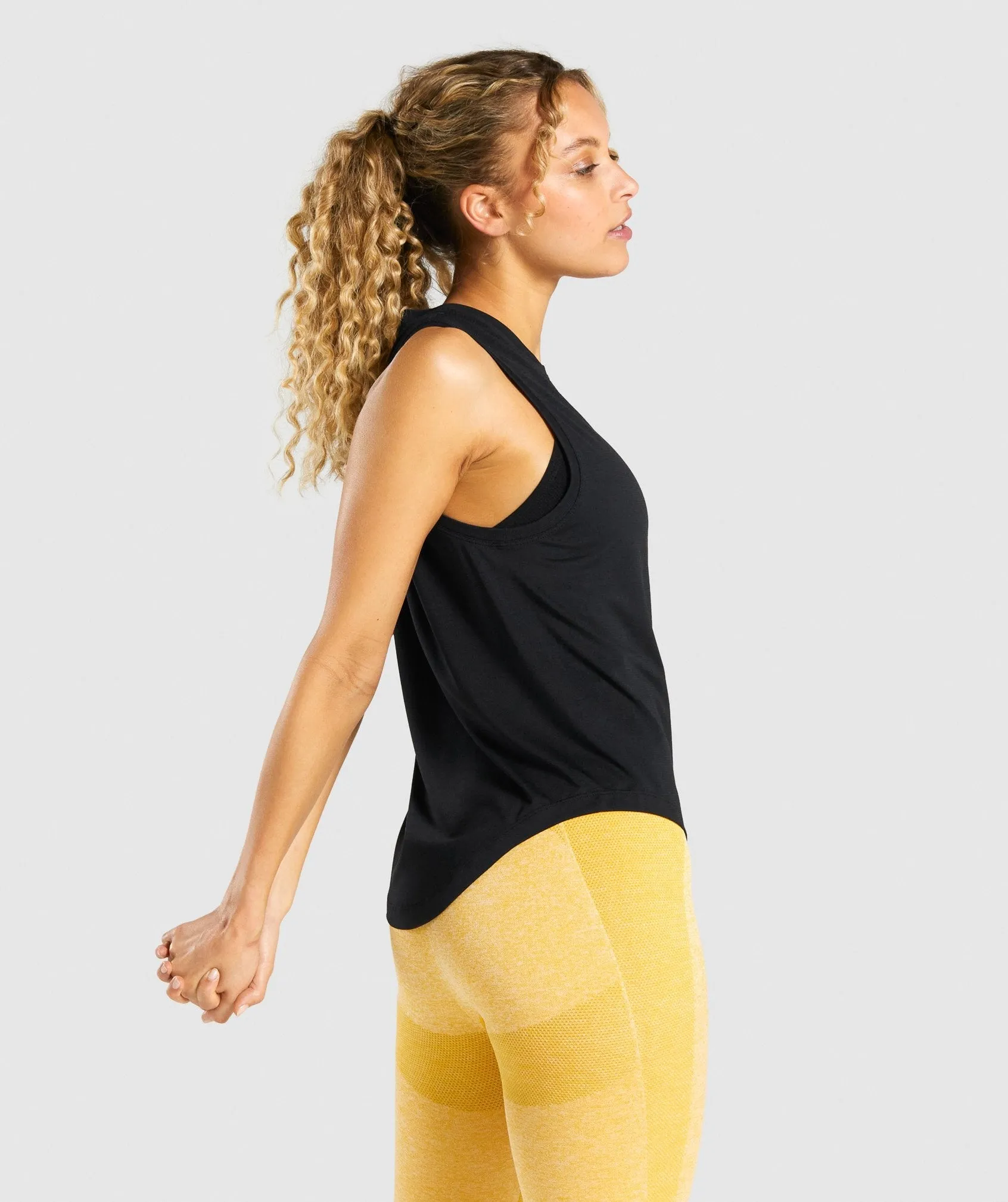 Gymshark Flex Tank - Black/Charcoal sold by Gymshark product image thumbnail 3