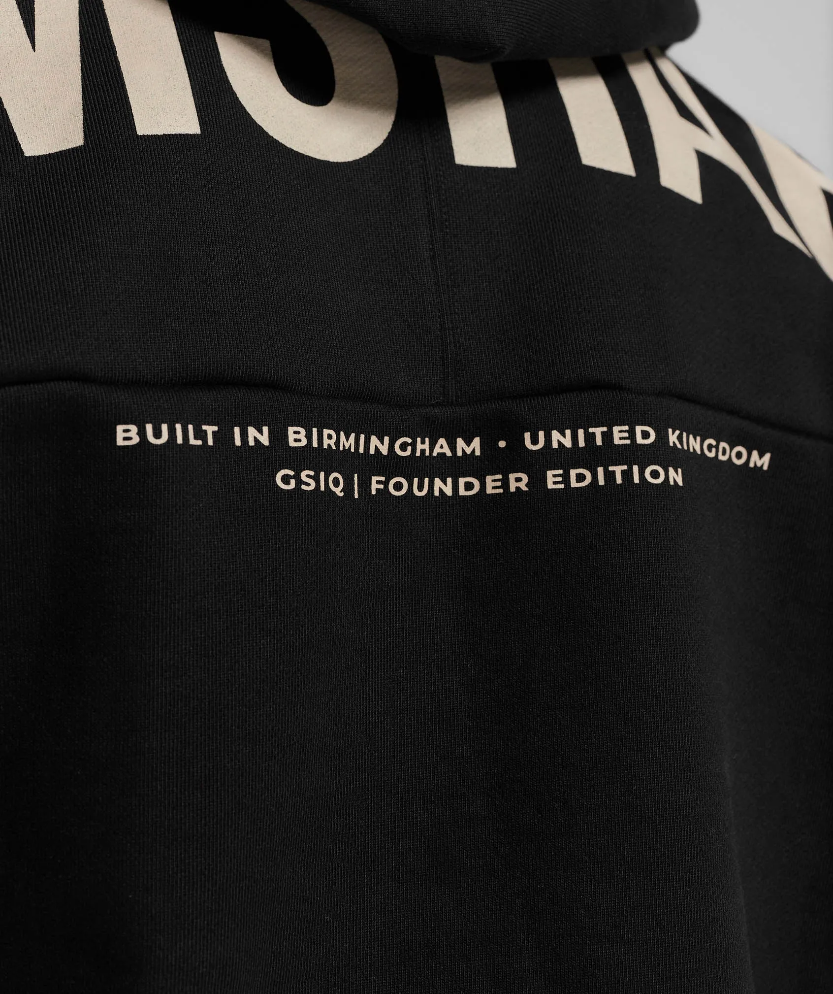 Gymshark Founders Hoodie - Black sold by Gymshark product image thumbnail 5