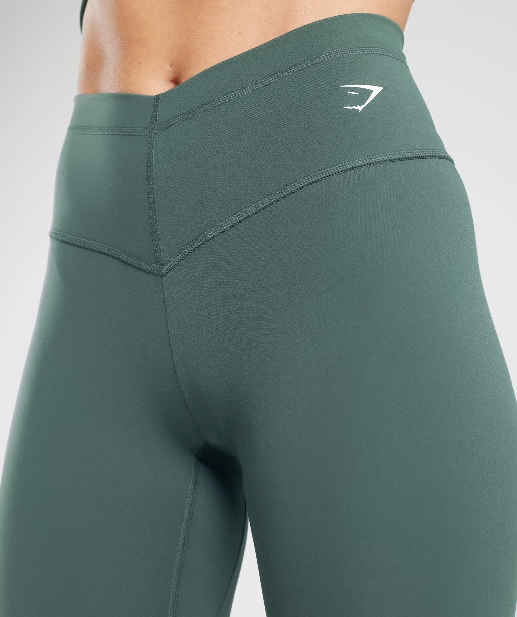 Gymshark Everyday V Waistband Leggings - Slate Teal sold by Gymshark product image thumbnail 5