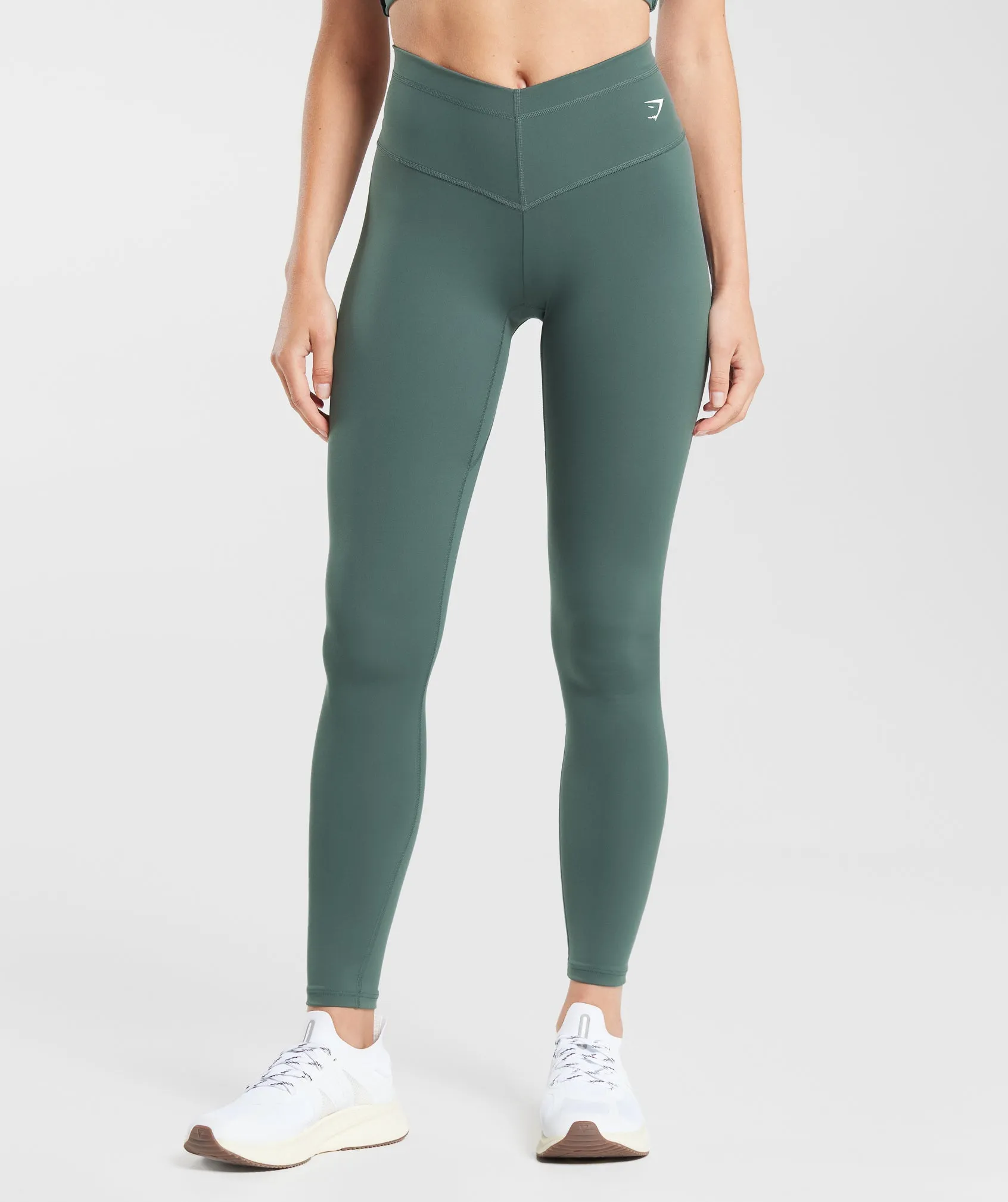Gymshark Everyday V Waistband Leggings - Slate Teal sold by Gymshark