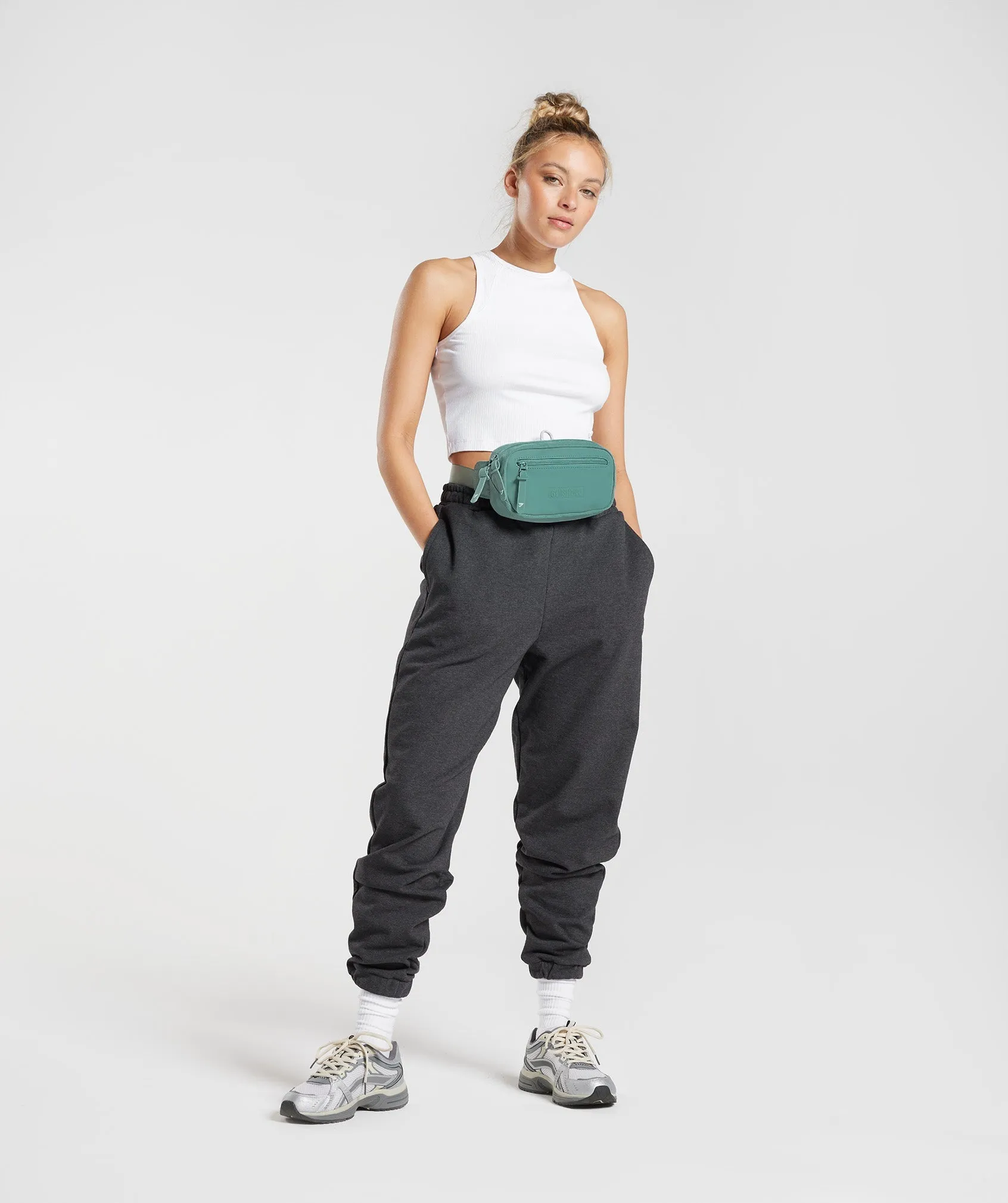 Gymshark Everyday Waist Pack - Ink Teal sold by Gymshark product image thumbnail 3
