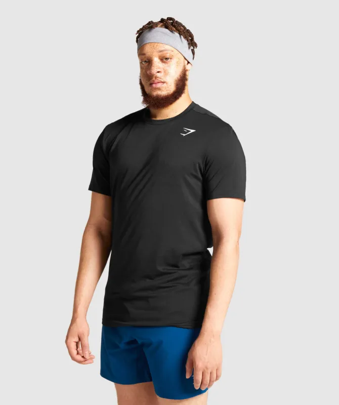 Gymshark Arrival T-Shirt - Black sold by Gymshark