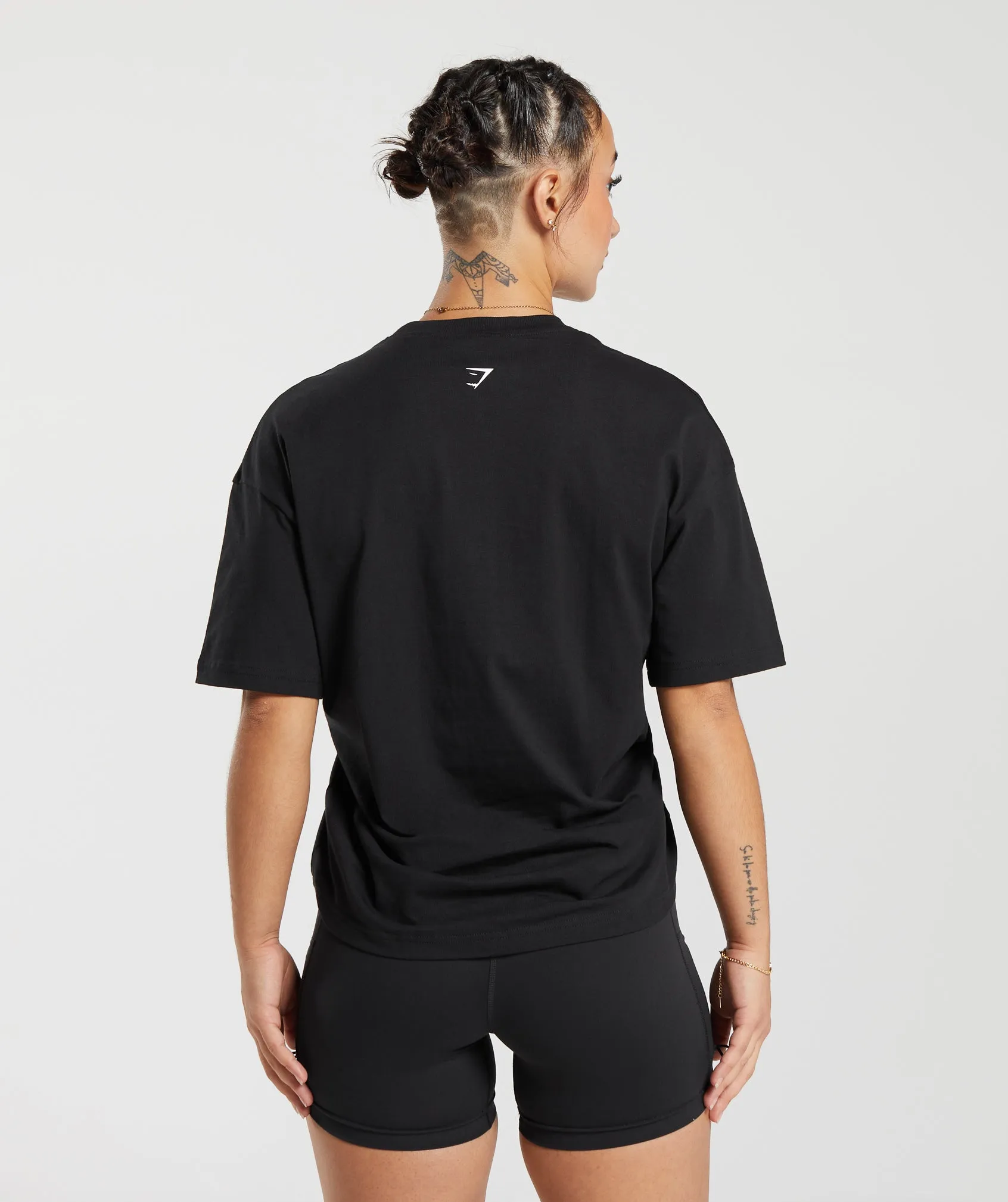 Gymshark Motorcross Oversized T-Shirt - Black sold by Gymshark product image thumbnail 2