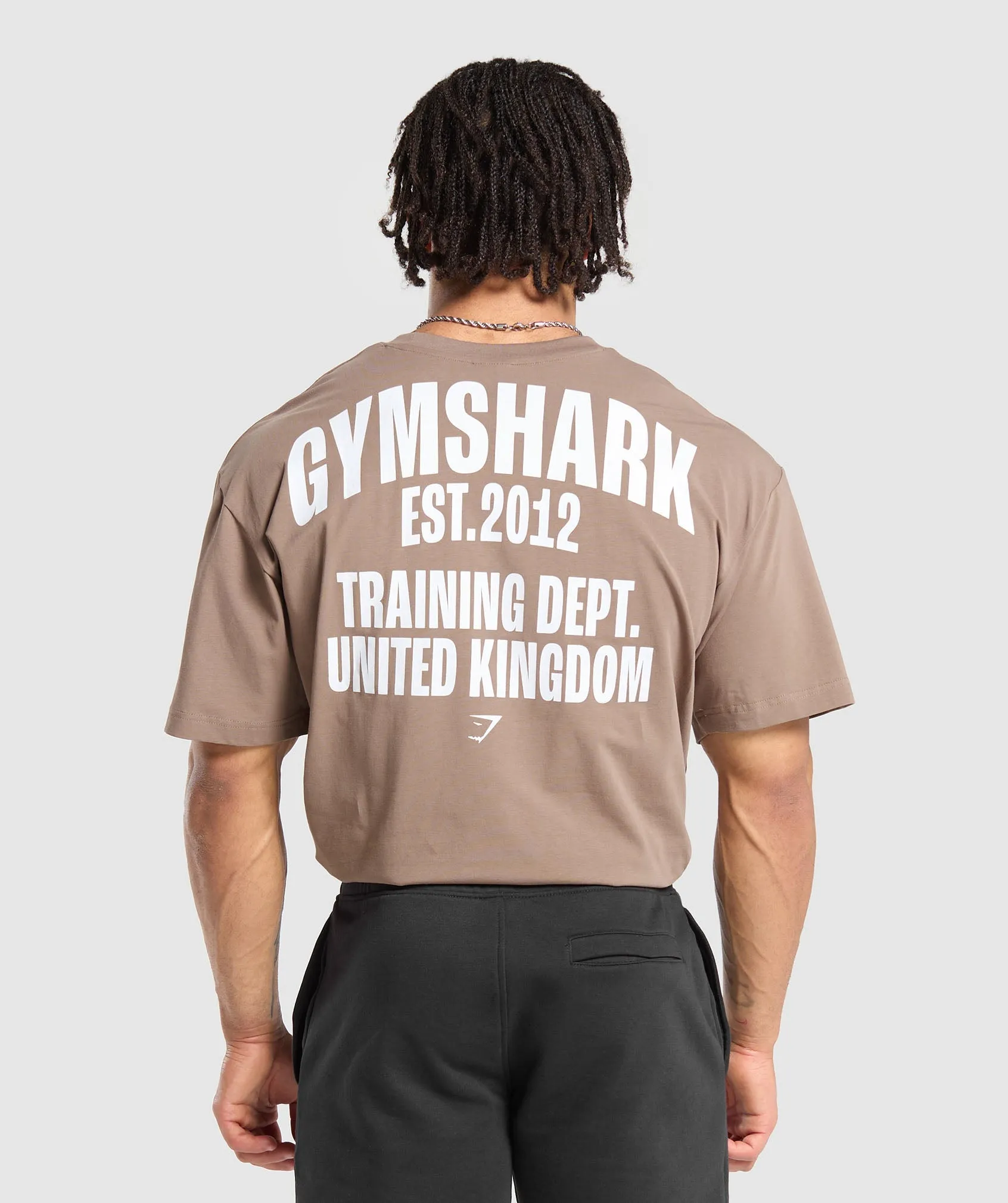 Gymshark Training Dept. UK T-Shirt - Mocha Mauve sold by Gymshark