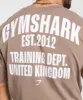 Gymshark Training Dept. UK T-Shirt - Mocha Mauve sold by Gymshark