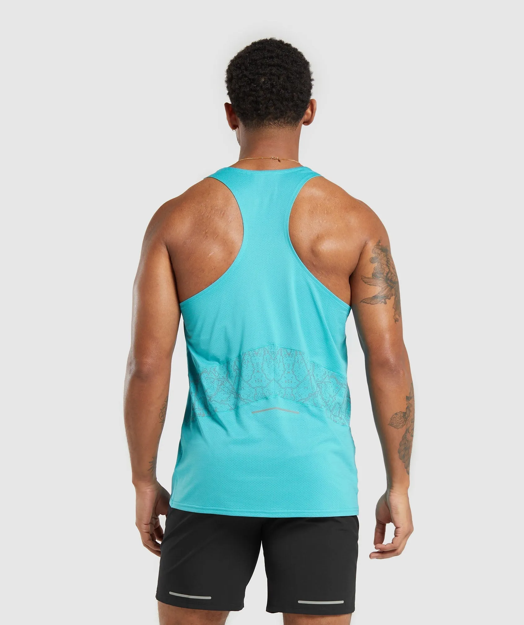 Gymshark Speed Tank - Artificial Teal sold by Gymshark product image thumbnail 3