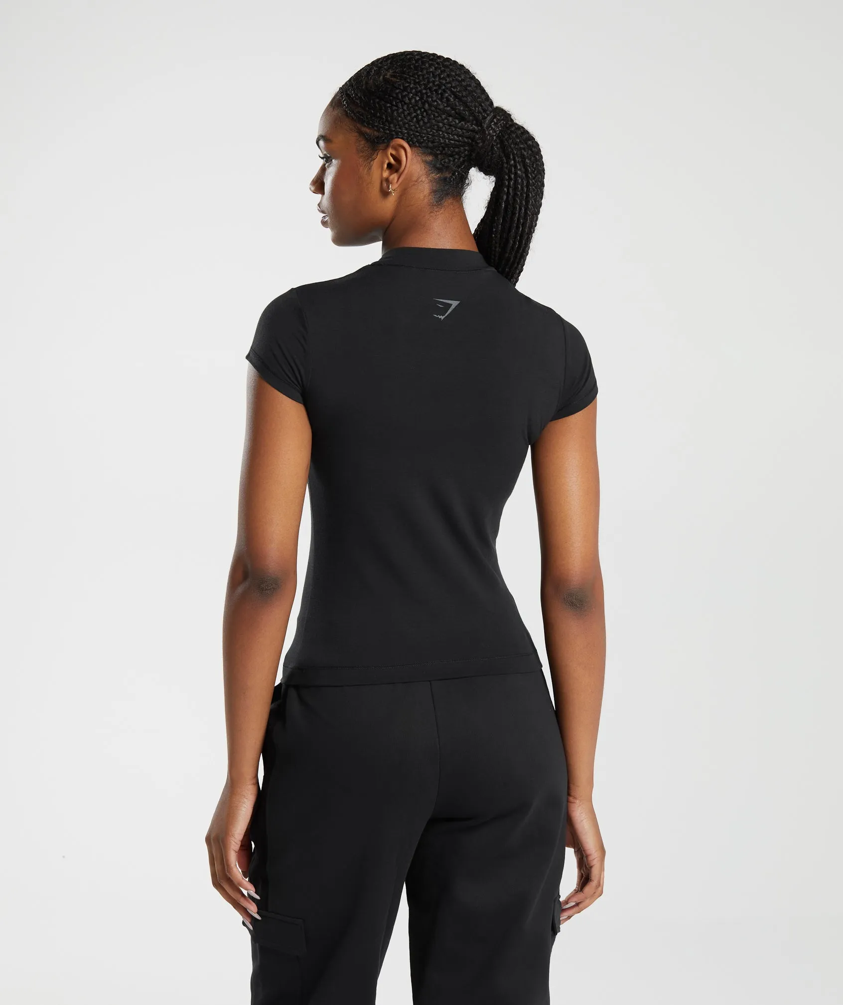 Gymshark Phys Ed Graphic Body Fit T-Shirt - Black sold by Gymshark product image thumbnail 3