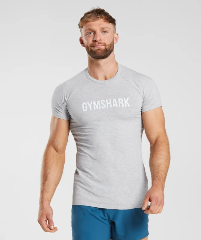 Gymshark Apollo T-Shirt - Light Grey Marl sold by Gymshark