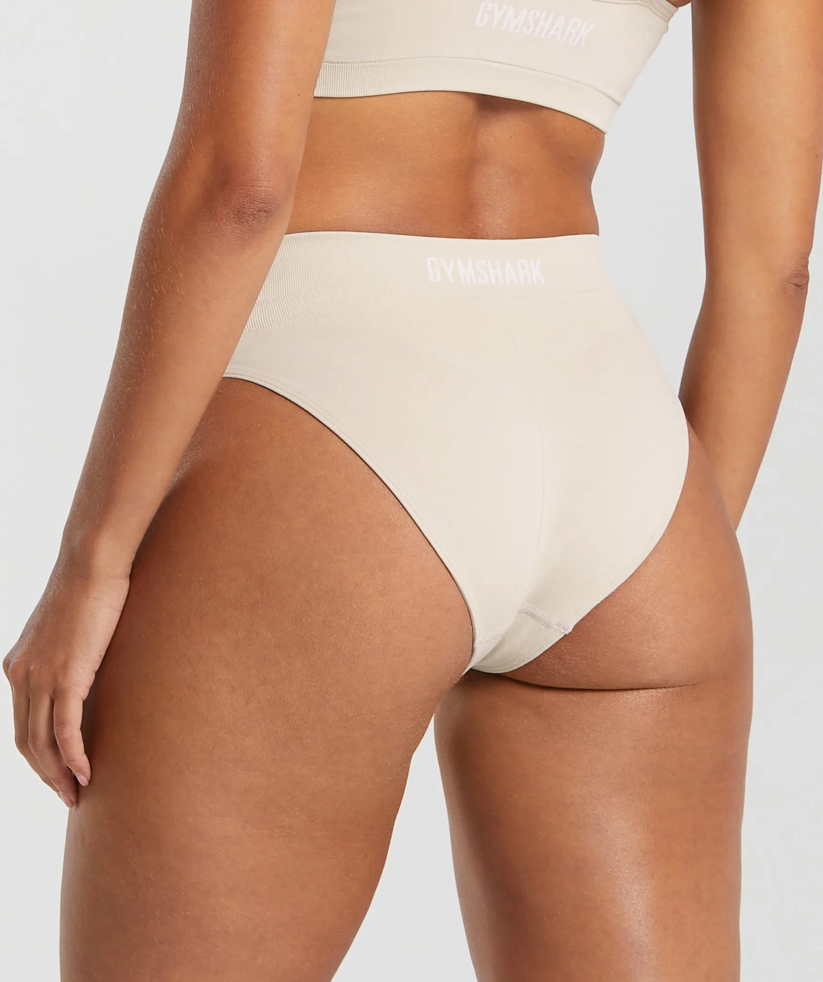 Gymshark Seamless Brief - Pebble Grey sold by Gymshark product image thumbnail 2