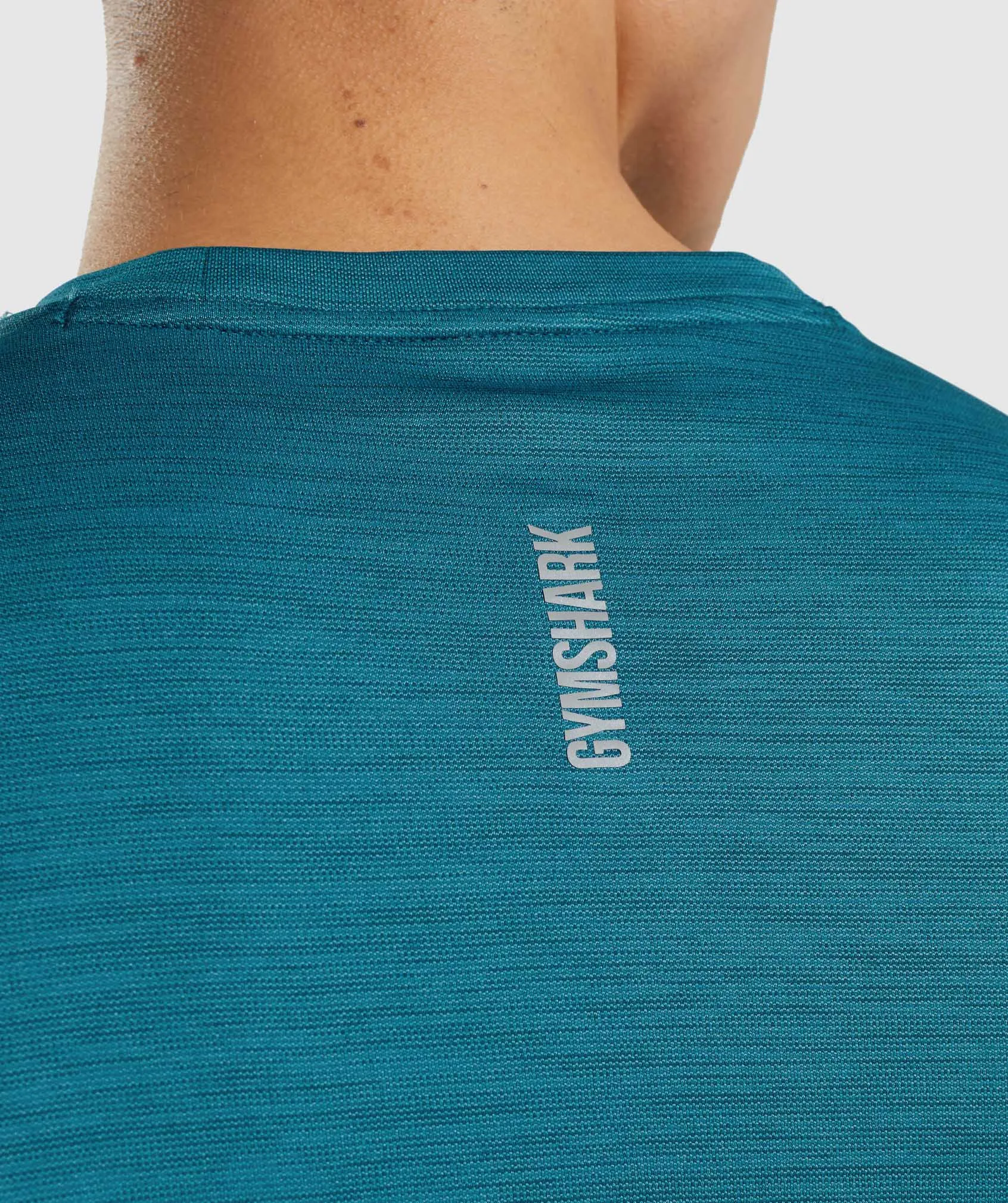 Gymshark Speed T-Shirt - Teal/Teal Marl sold by Gymshark product image thumbnail 5
