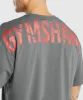 Gymshark Power T-Shirt - Charcoal Grey sold by Gymshark