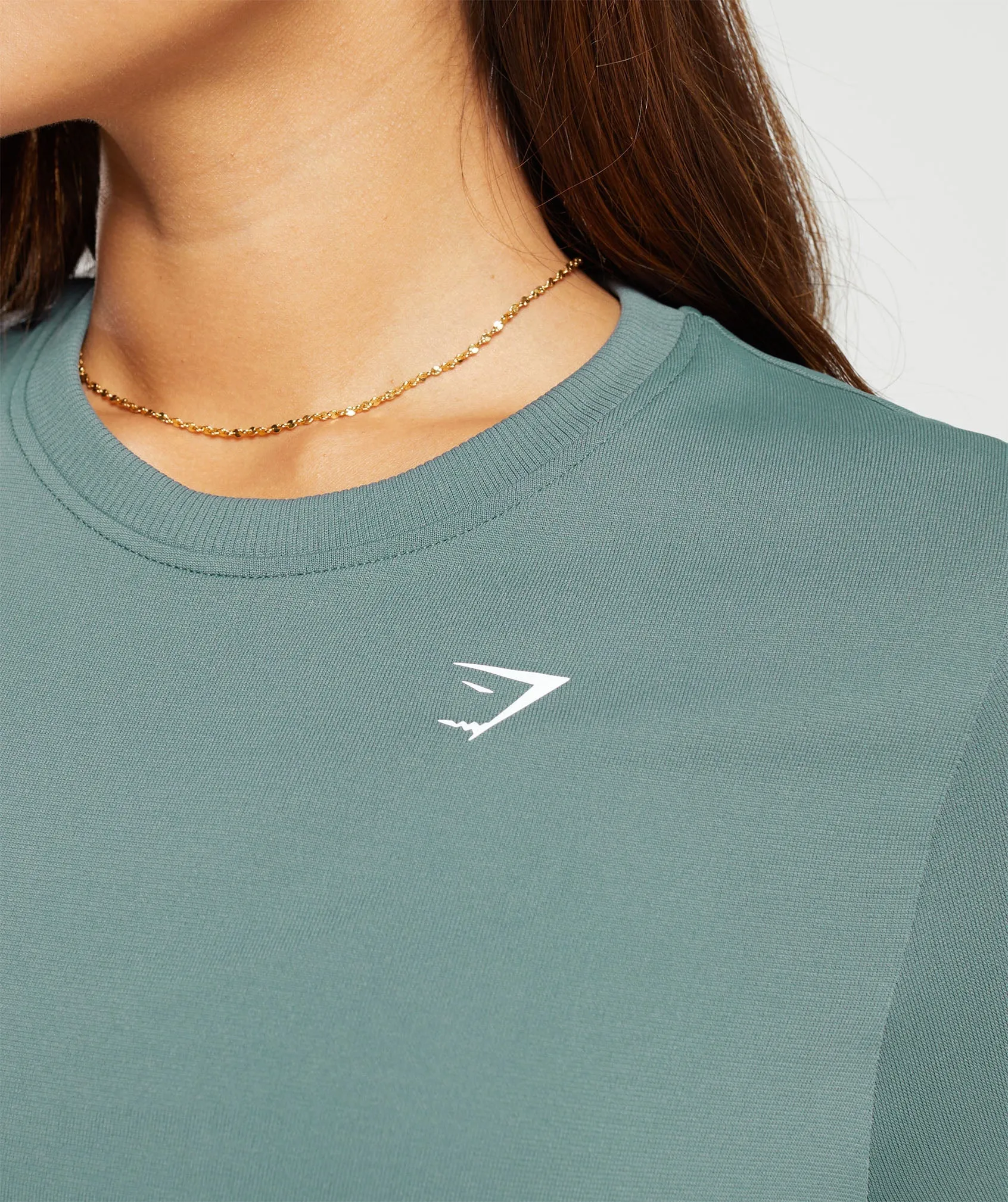 Gymshark Everyday Seamless T-Shirt - Cargo Teal sold by Gymshark product image thumbnail 5