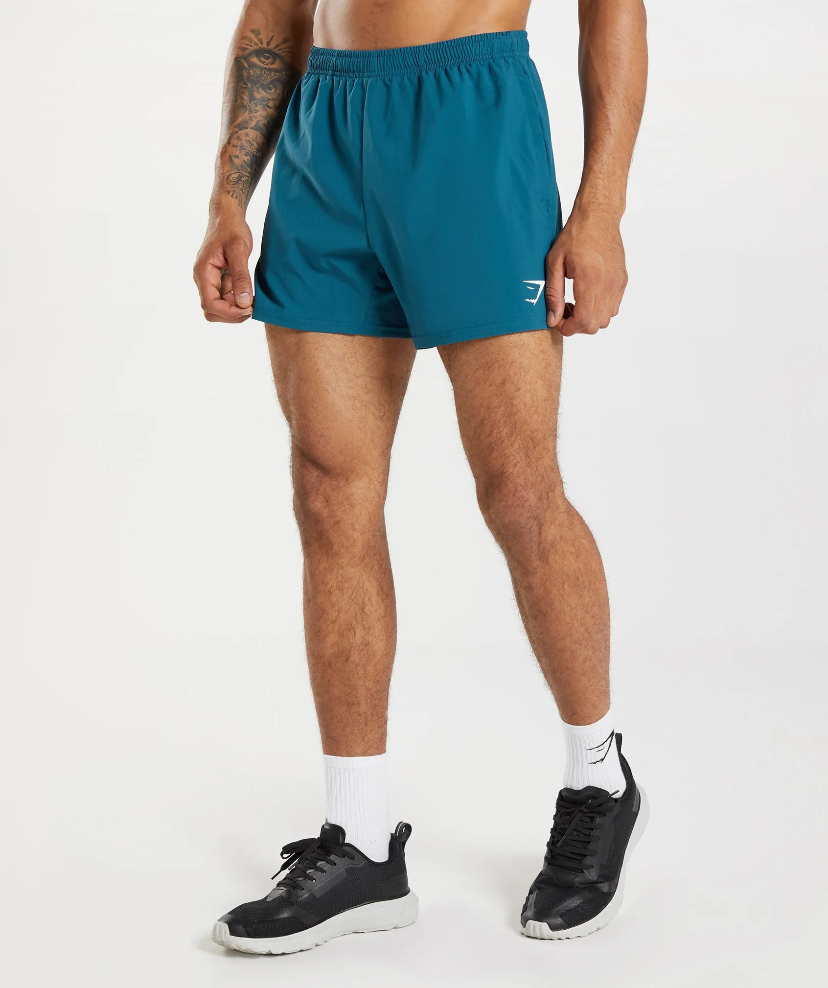 Gymshark Arrival 5" Shorts - Atlantic Blue sold by Gymshark