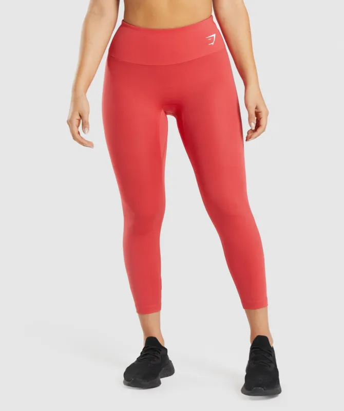 Gymshark Training 7/8 Leggings - Ruby Red sold by Gymshark