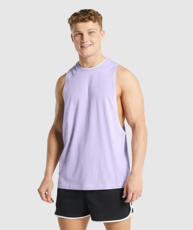 Gymshark Recess Tank - Light Purple sold by Gymshark