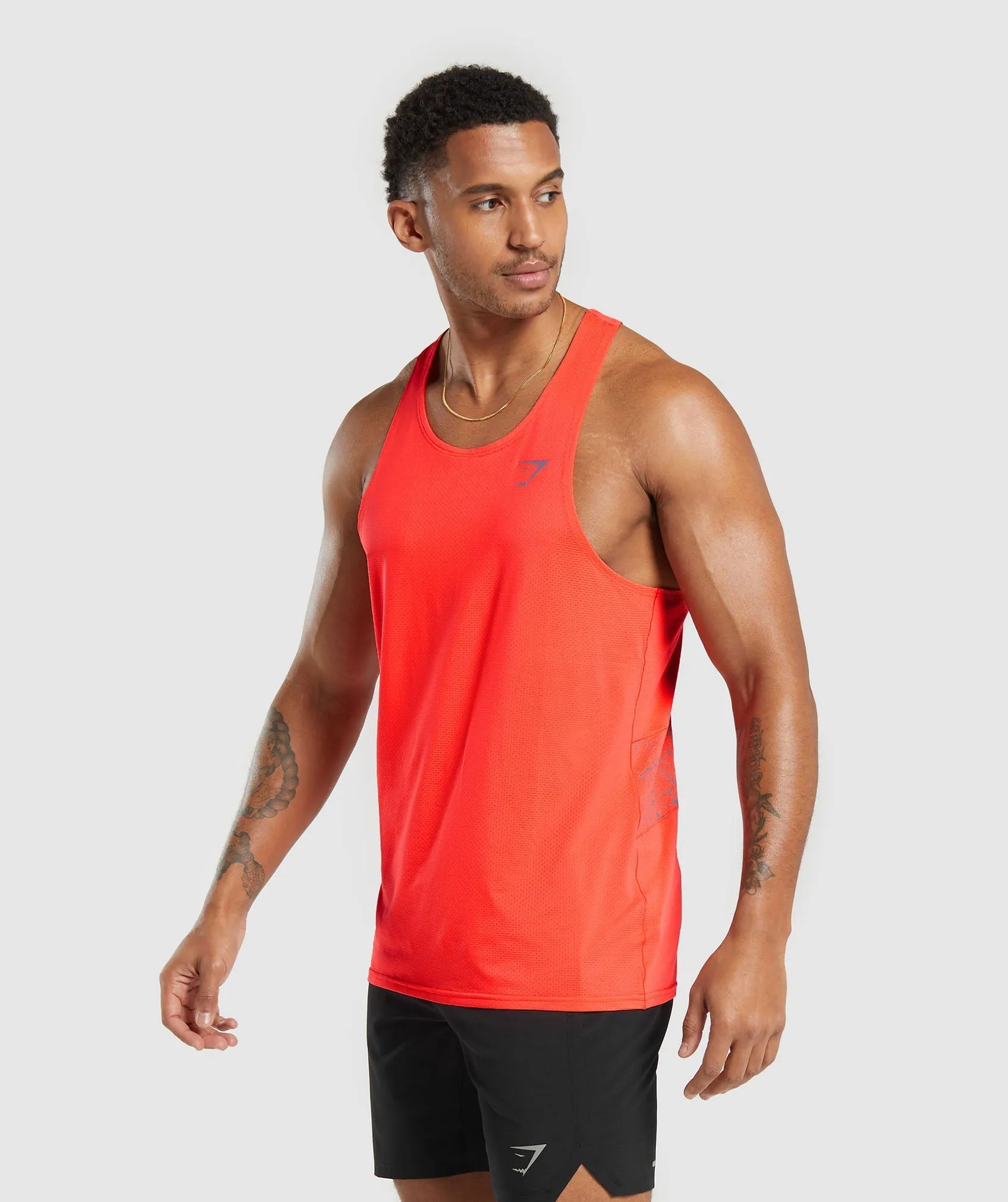 Gymshark Speed Tank - Wannabe Orange sold by Gymshark product image thumbnail 3