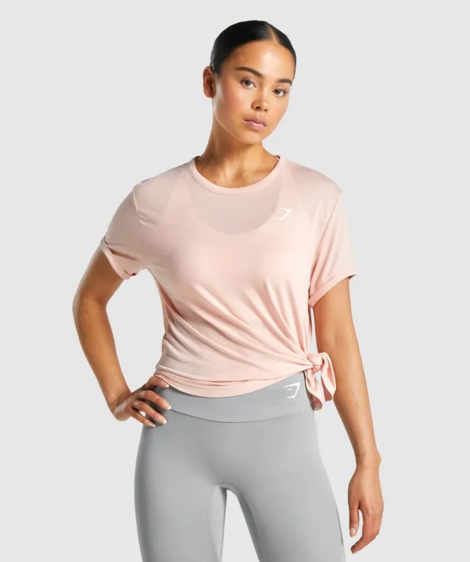 Gymshark Essential T-Shirt - Light Pink sold by Gymshark
