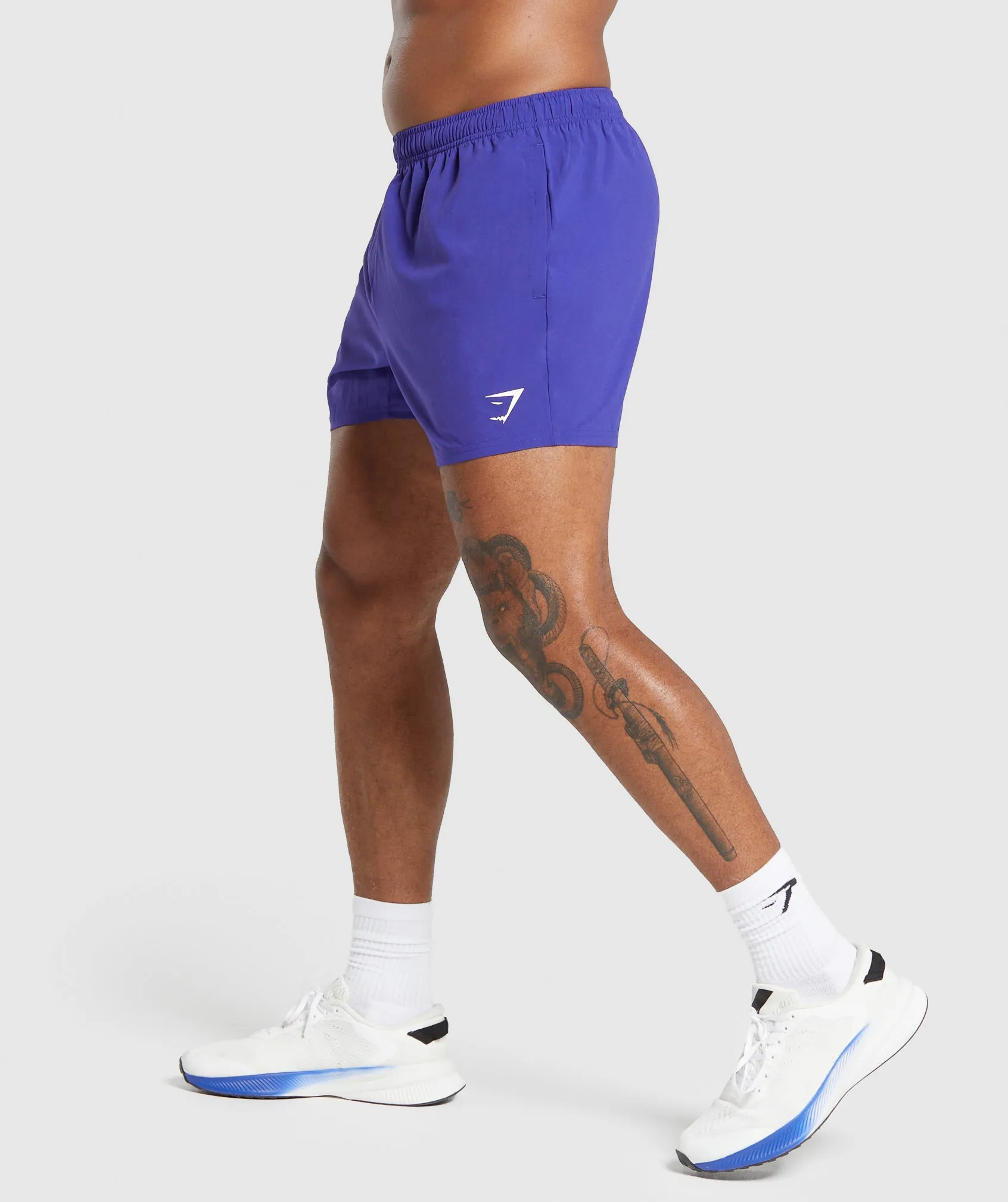 Gymshark Arrival 5" Shorts - Cobalt Purple sold by Gymshark product image thumbnail 3