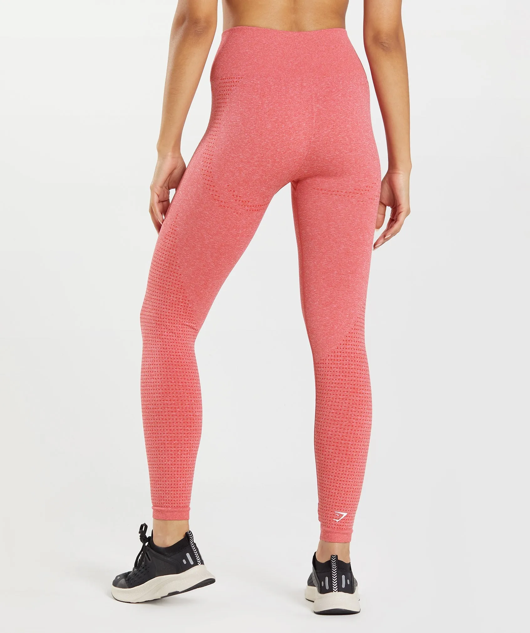 Gymshark Vital Leggings - Chilli Red Marl sold by Gymshark product image thumbnail 2