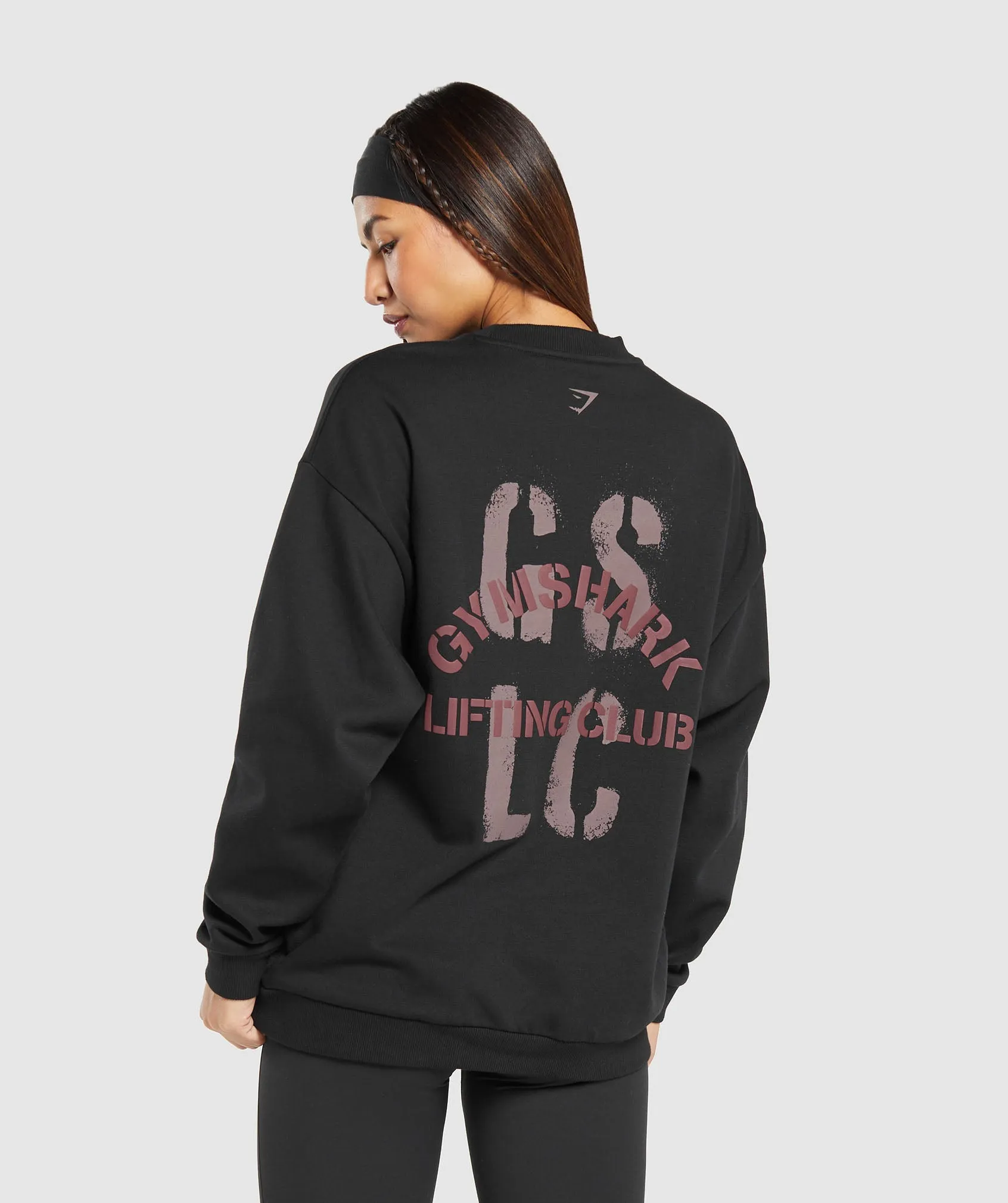 Gymshark Built Oversized Sweatshirt - Black sold by Gymshark