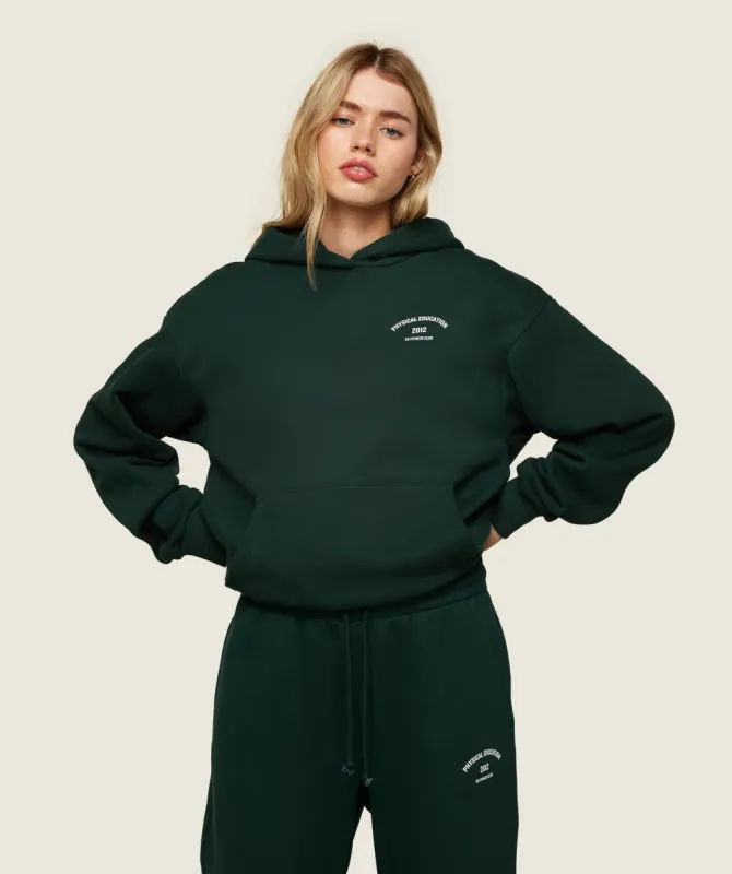 Gymshark Phys Ed Graphic Hoodie - Green sold by Gymshark