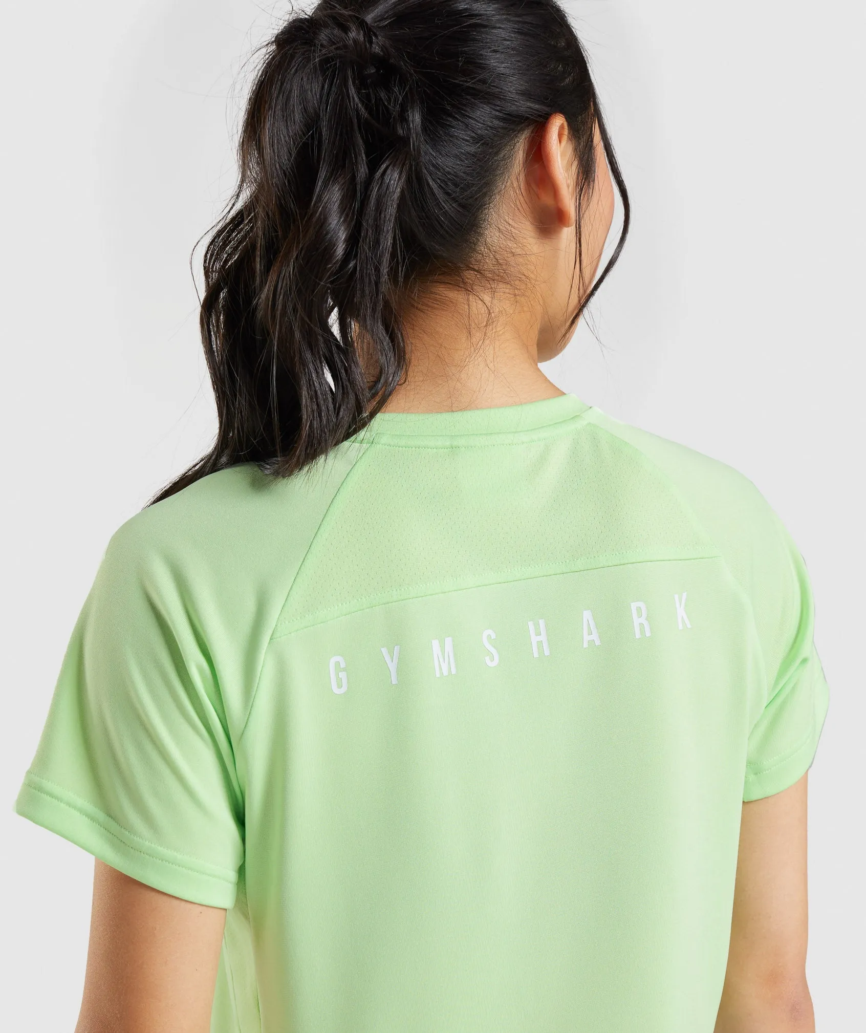 Gymshark Sport Midi T-Shirt - Bali Green sold by Gymshark product image thumbnail 5