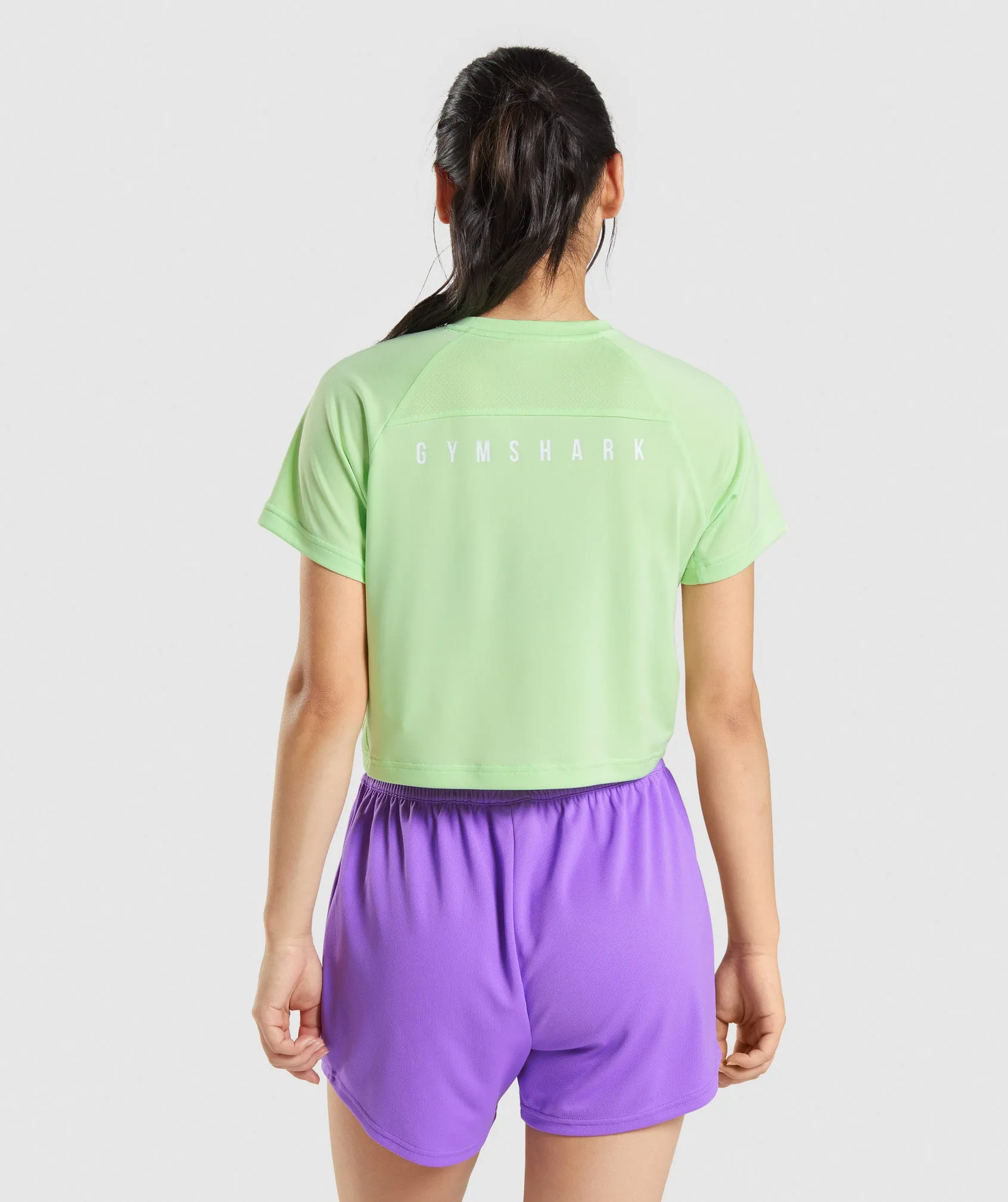 Gymshark Sport Midi T-Shirt - Bali Green sold by Gymshark product image thumbnail 2