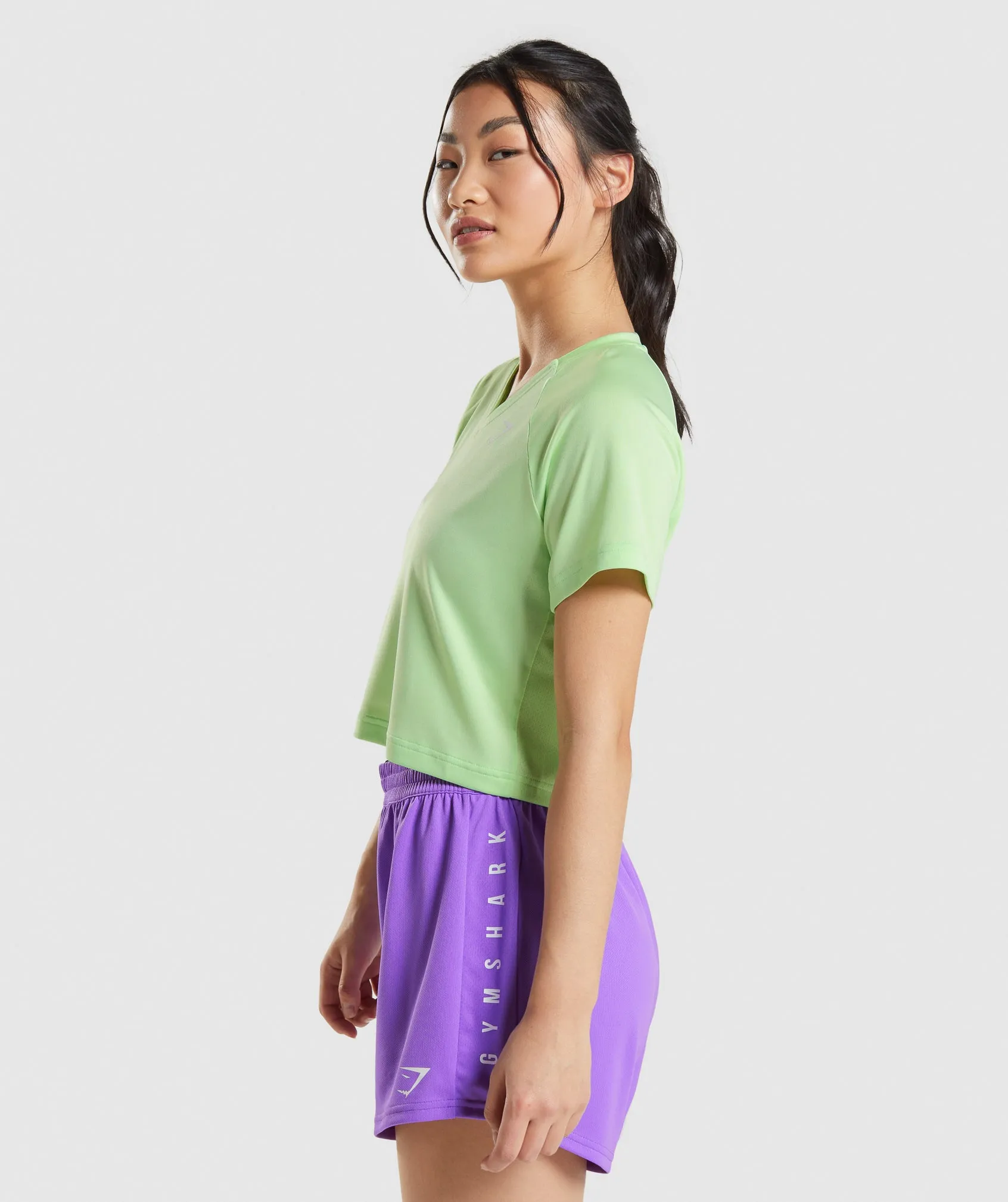 Gymshark Sport Midi T-Shirt - Bali Green sold by Gymshark product image thumbnail 3