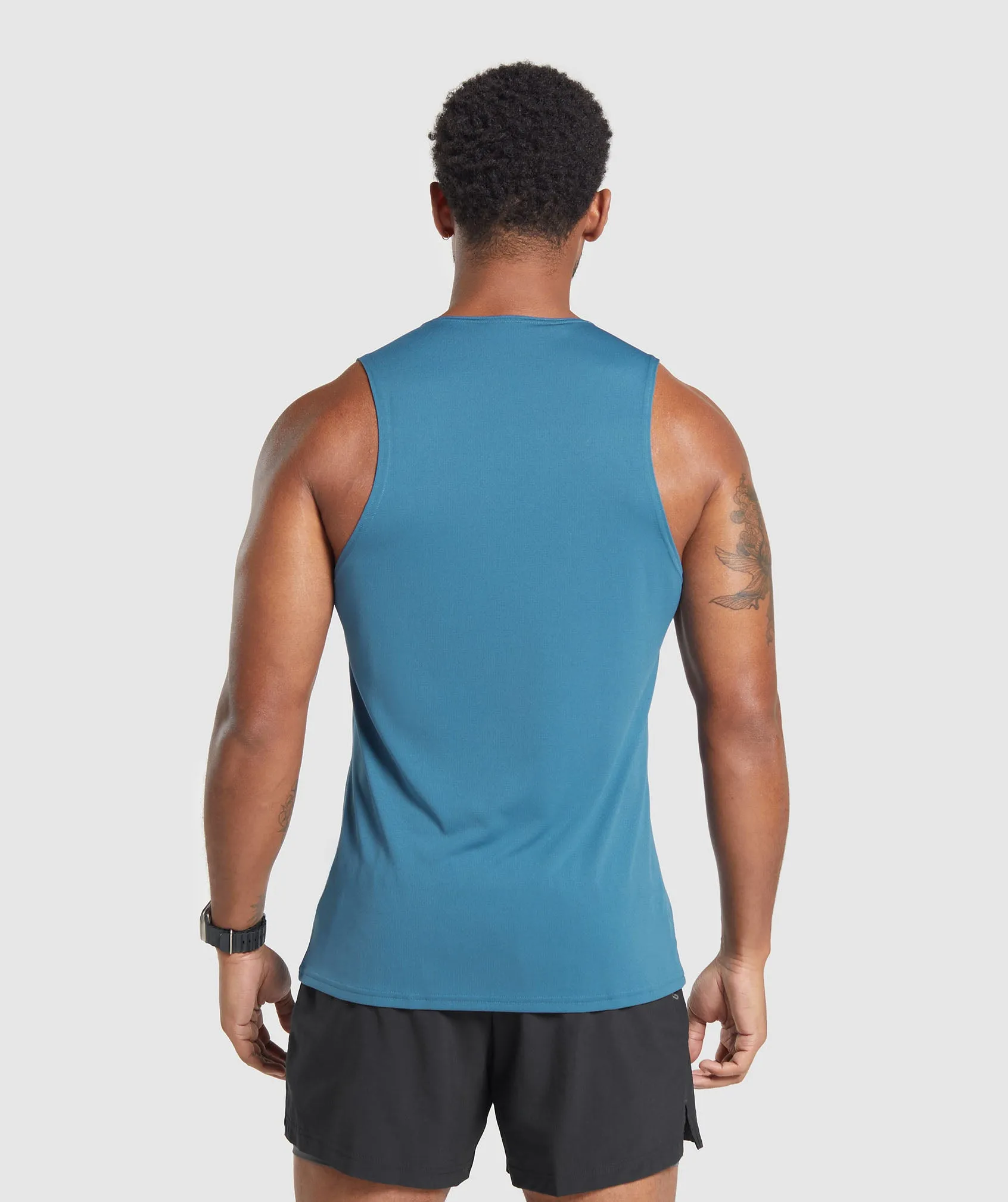 Gymshark Arrival Tank - Utility Blue sold by Gymshark product image thumbnail 2