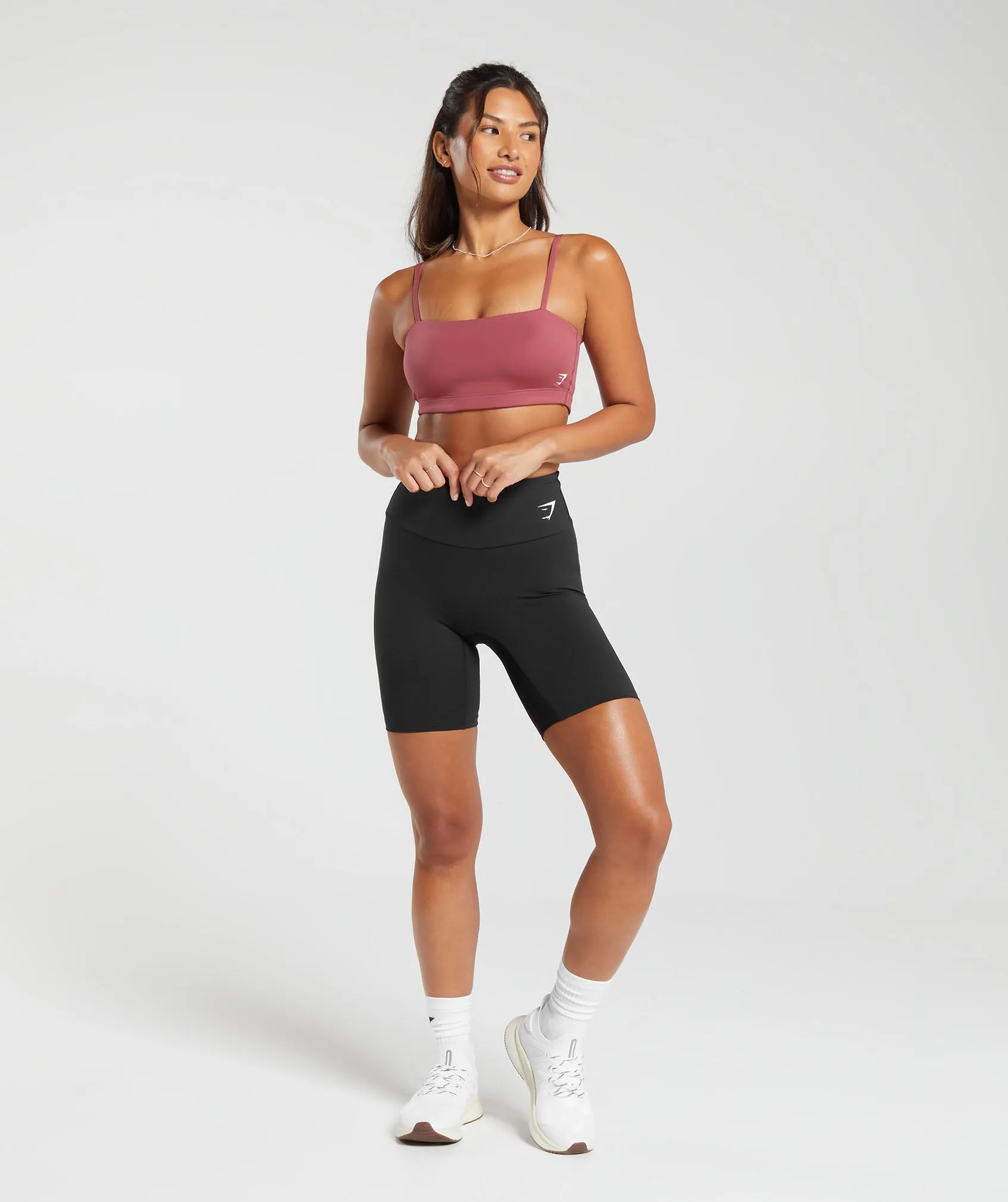 Gymshark Bandeau Sports Bra - Soft Berry sold by Gymshark product image thumbnail 4